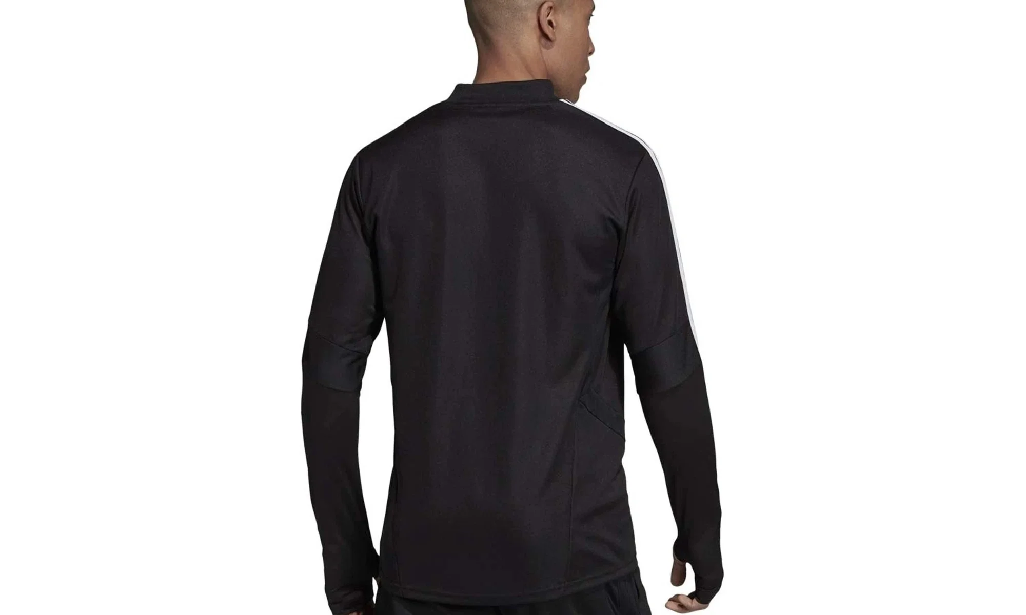 Tiro19 Training Top "Black / Granite / White" DJ2592 - Image 2