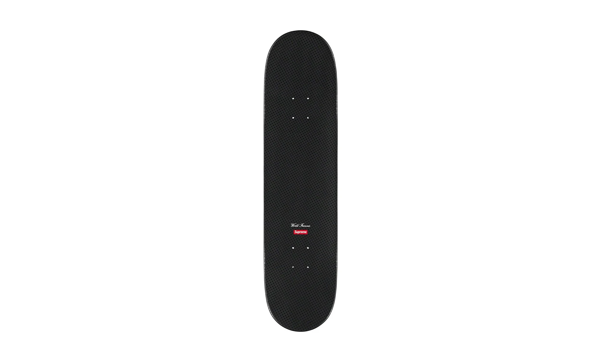 Tonal Box Logo Skateboard Deck "Black" SU26416 - Image 2