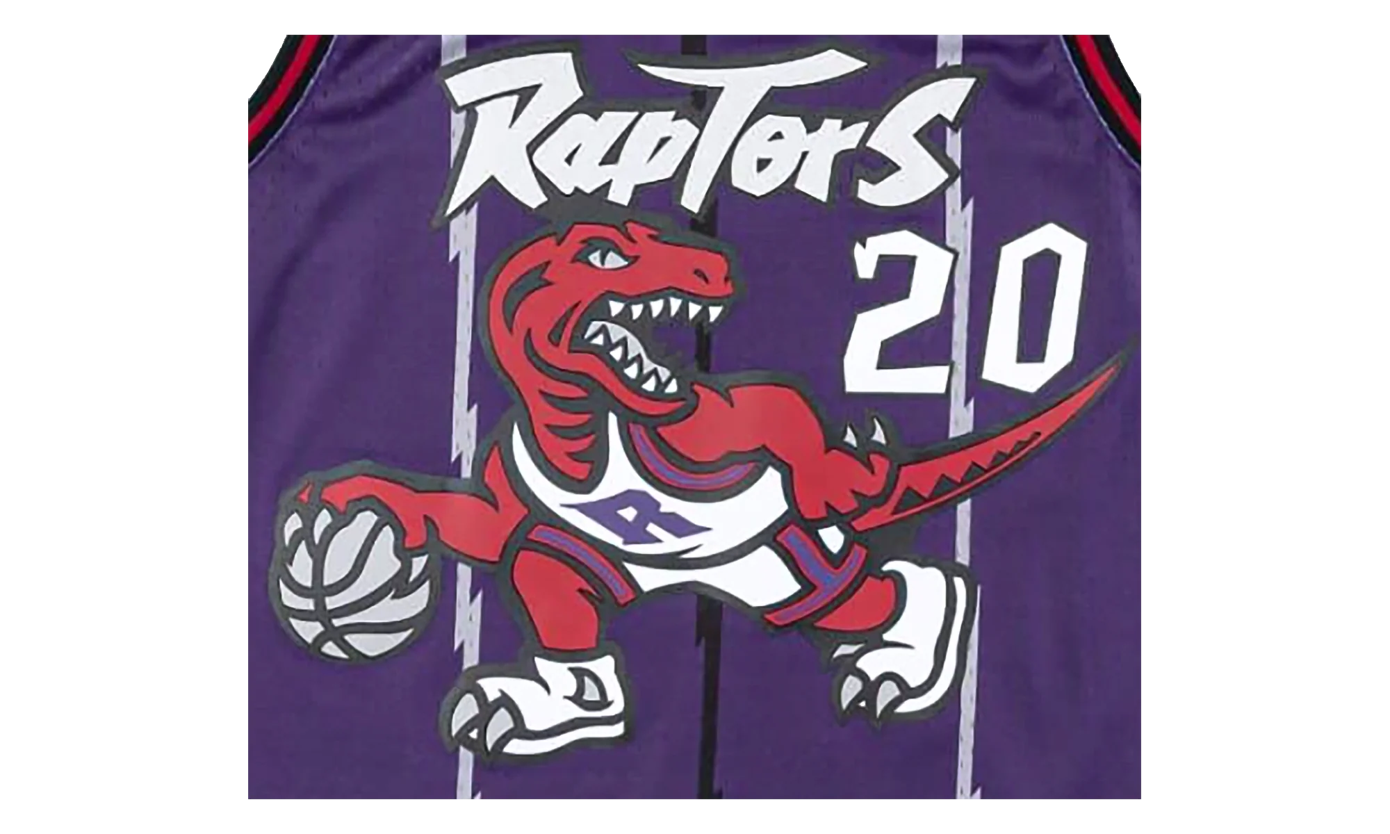 Toronto Raptors Damon Stoudamire Swingman Jersey "1995 - 96 Away" B6335651 - Image 2