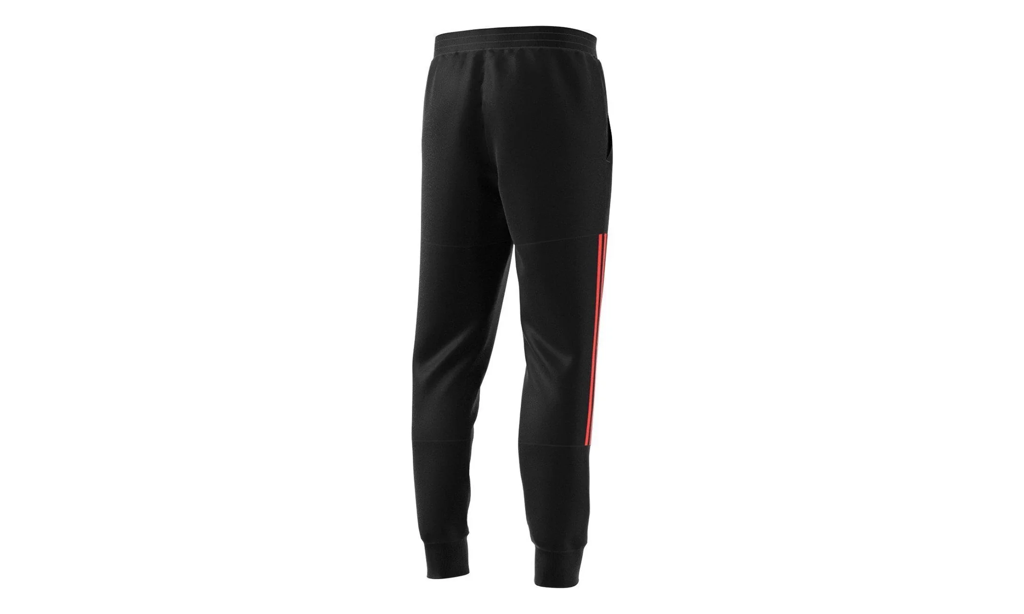 Track Pant "Black / White / Solar Red" GG7992 - Image 2