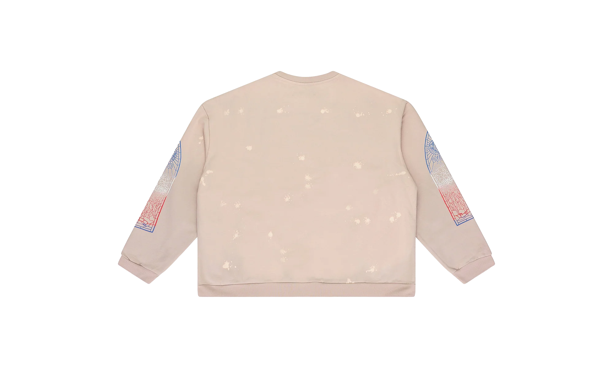 Training Crewneck Sweater "Silver" 1110460033SS24 - Image 2