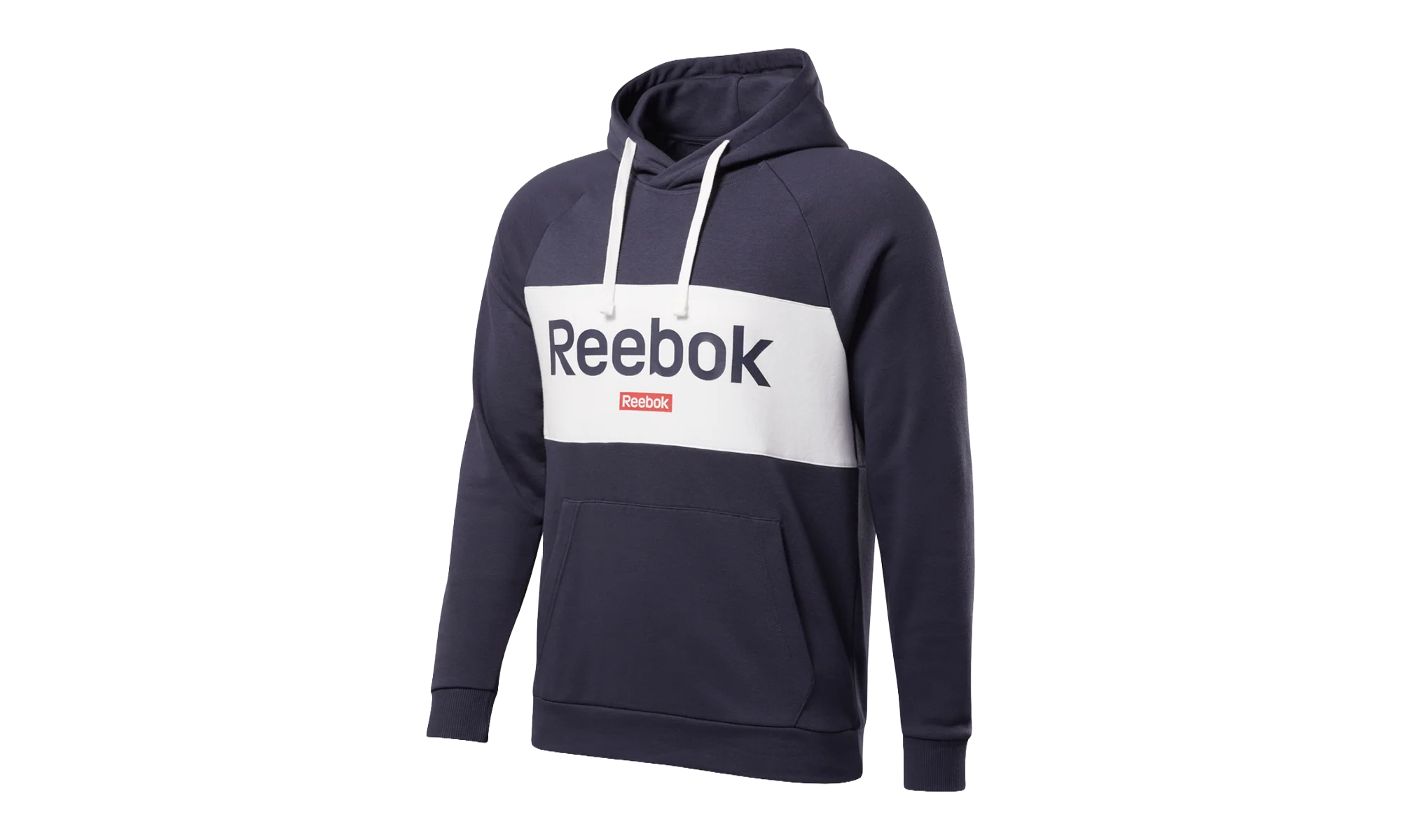 Training Essentials Big Logo Hoodie "Heritage Navy" FI2933
