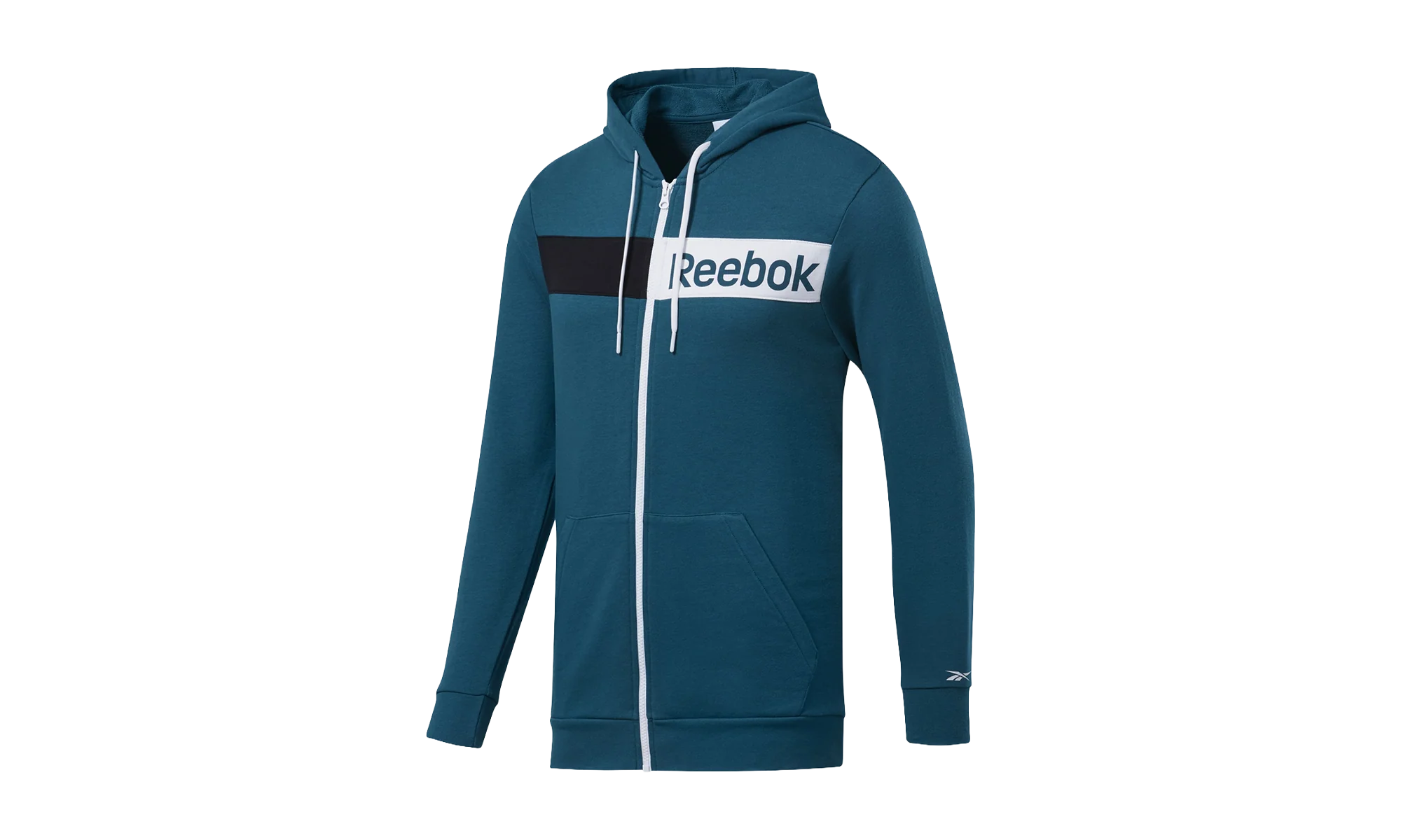 Training Essentials Linear Logo Hoodie "Heritage Teal" FJ4696