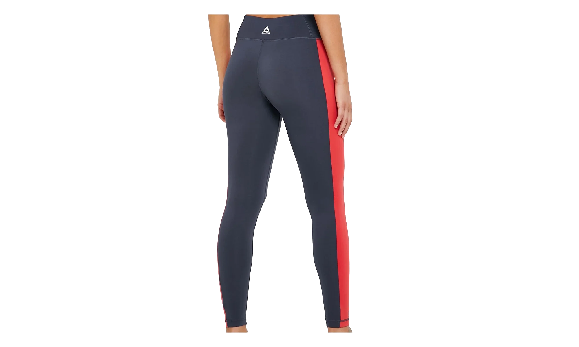 Training Essentials Linear Logo Tights WMNS "Heritage Navy" EK1362 - Image 2