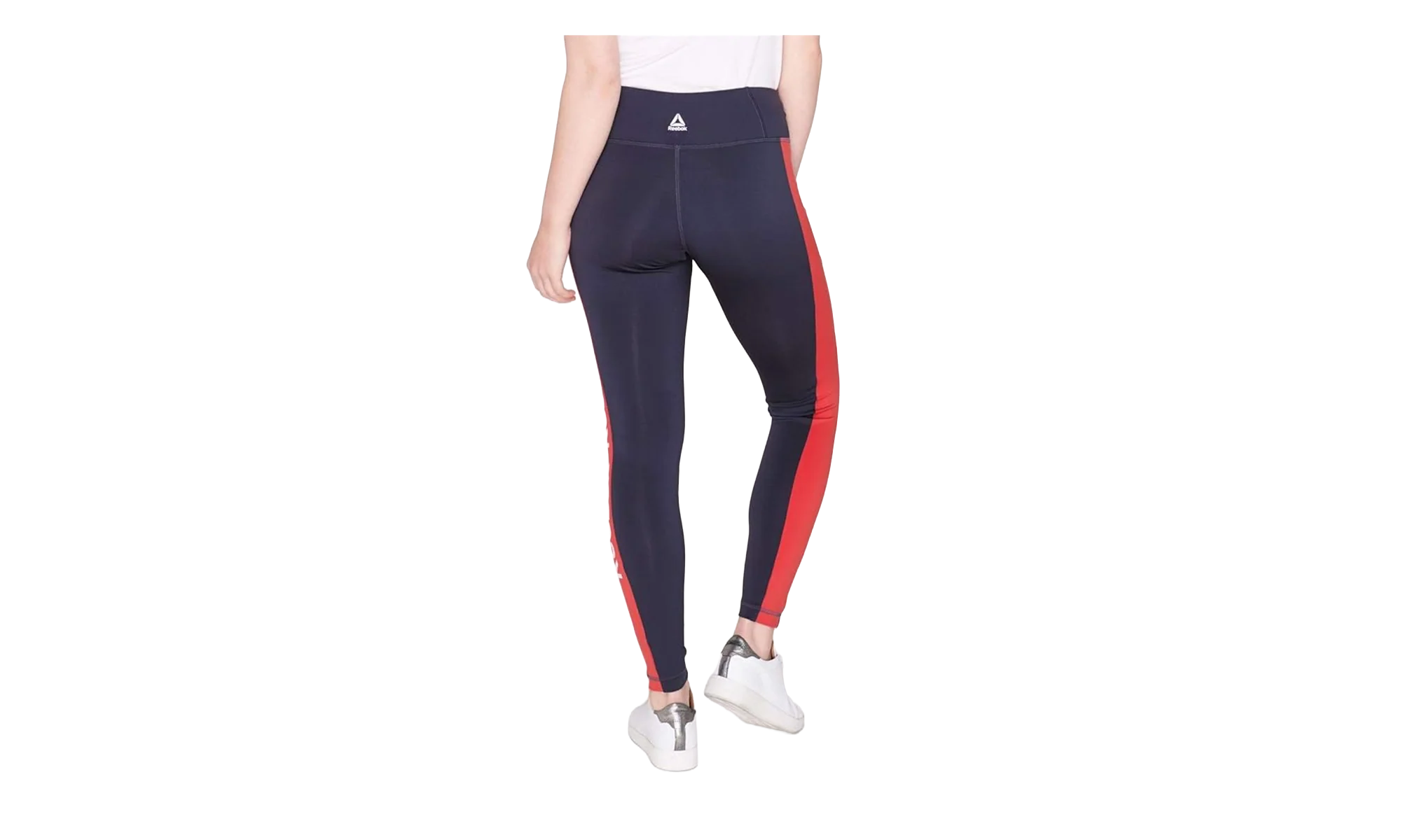 Training Essentials Linear Logo Tights WMNS "Heritage Navy" EK1362 - Image 4