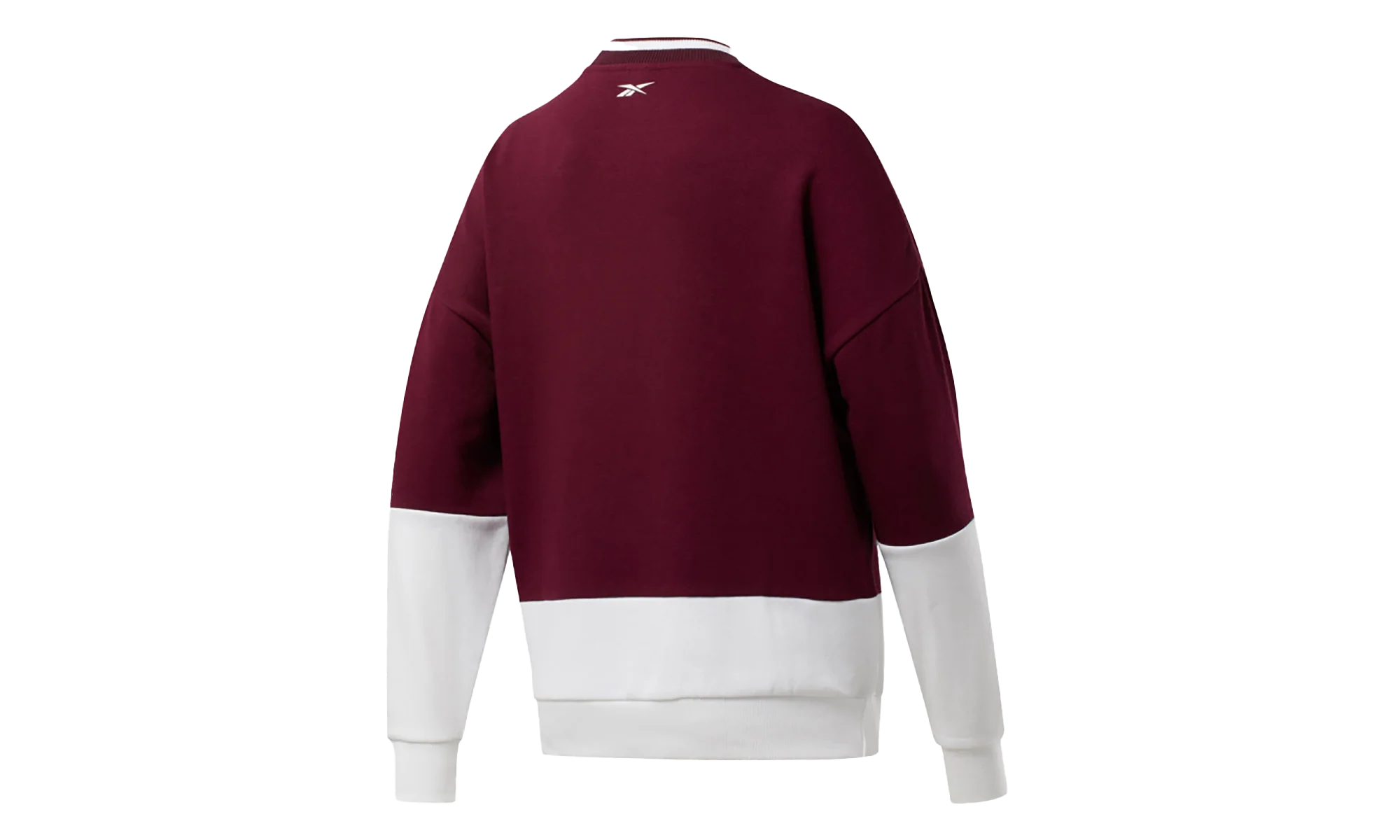 Training Essentials Logo Crew Sweatshirt WMNS "Maroon" FU2187 - Image 2