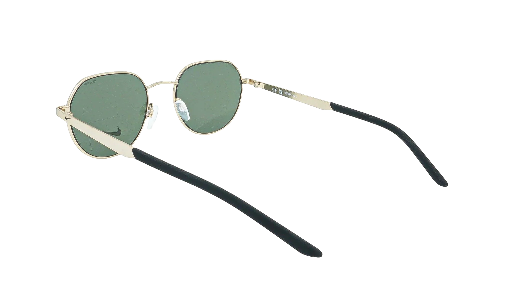 Traveler Trend Mirrored Sunglasses "Satin Gold / Green" IB3538X 700 - Image 2