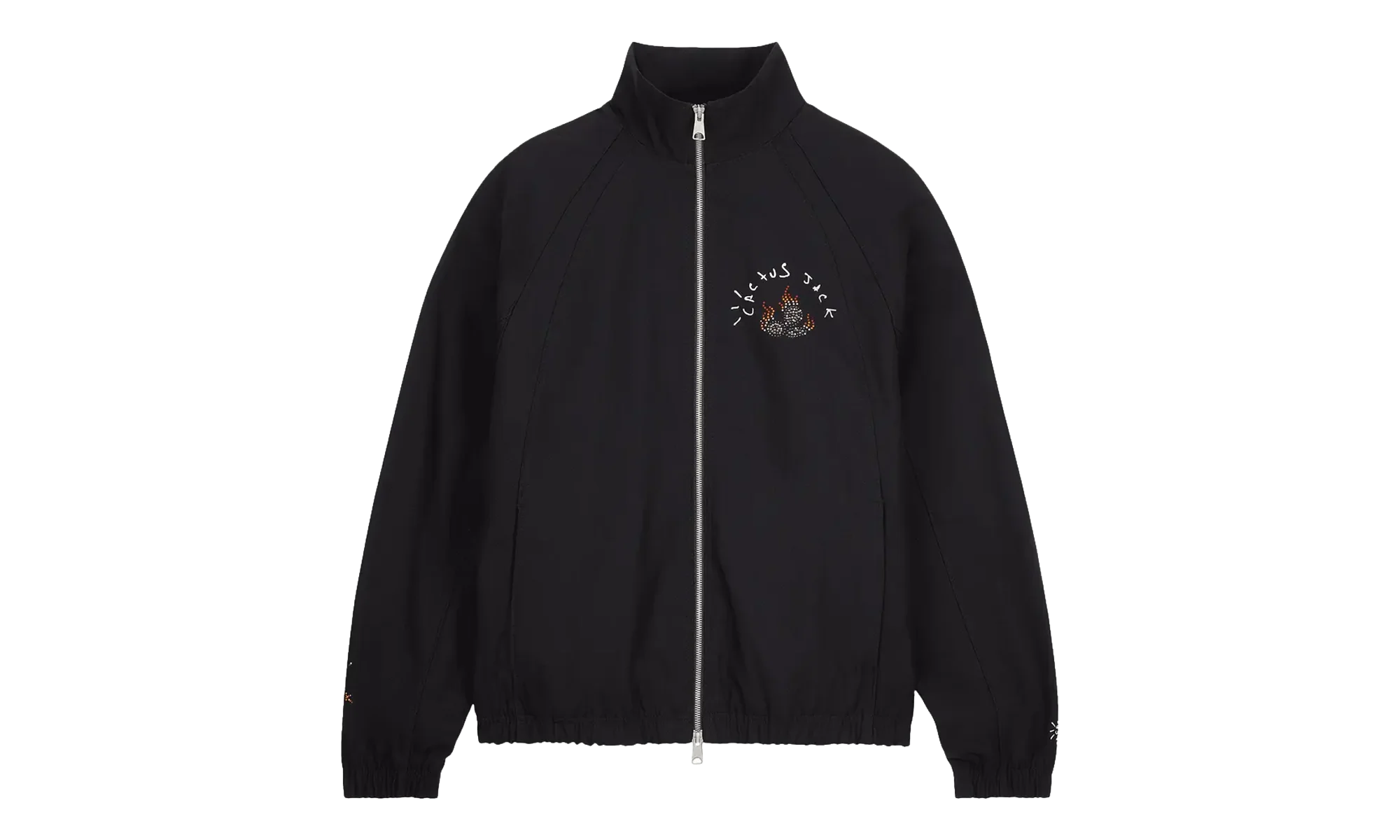Travis Scott x Jordan Woven Jacket "Black" DO4095 010 - Image 2