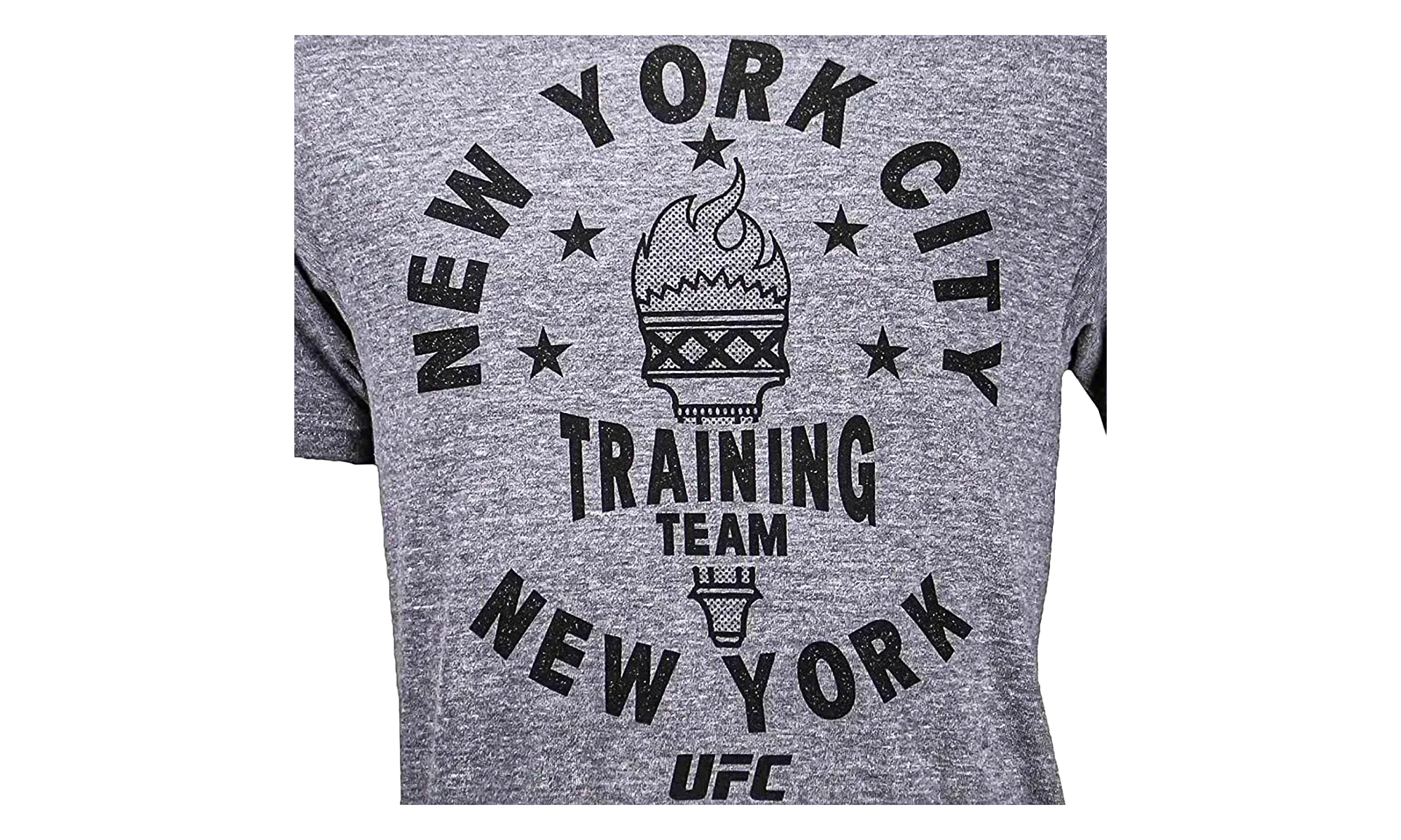 Tri Blend S/S Tee NYC Fighting "Dark Grey Heathered" CB1559 - Image 2