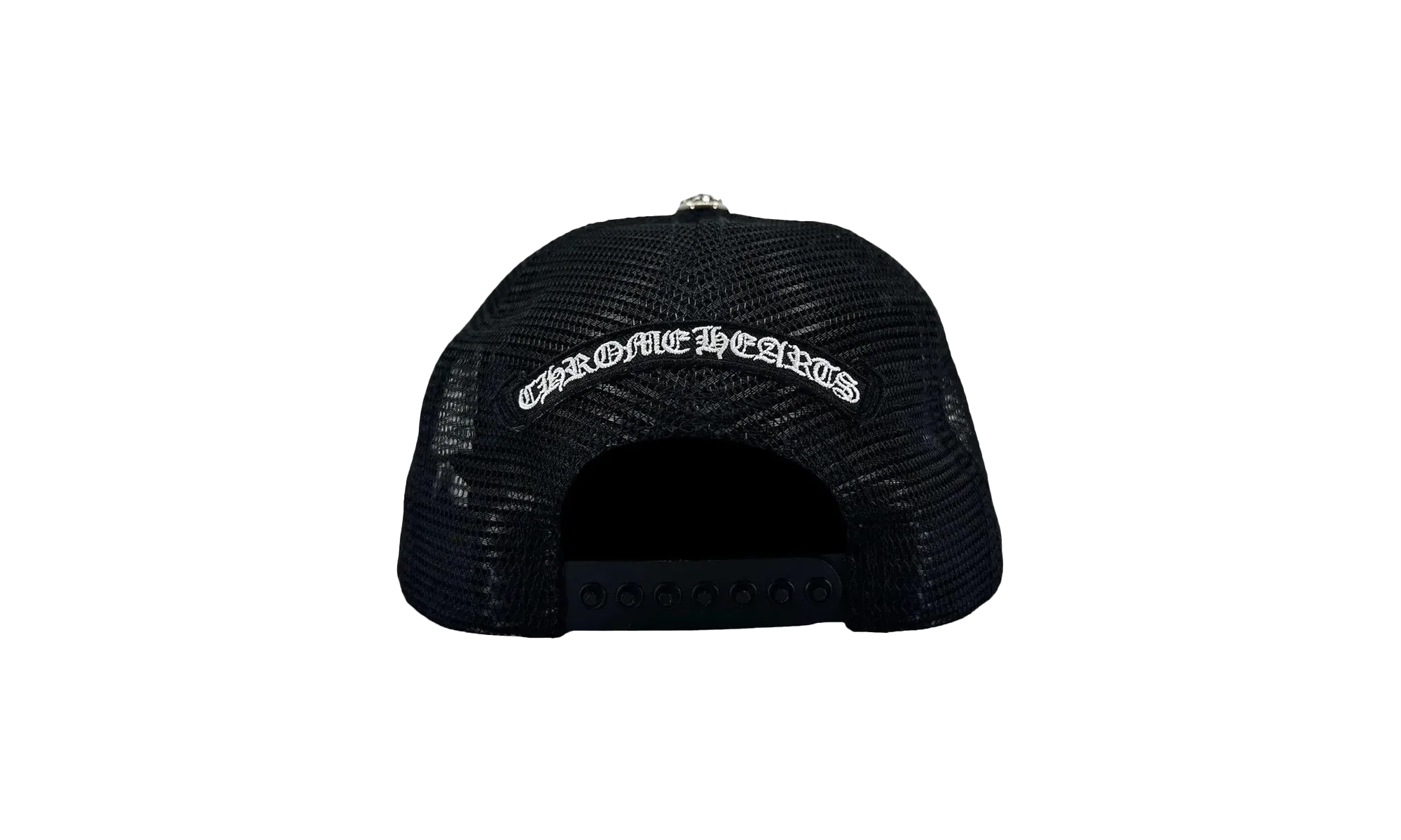 Triple Cross Trucker Hat "Black/Black" CHRM0368 - Image 2