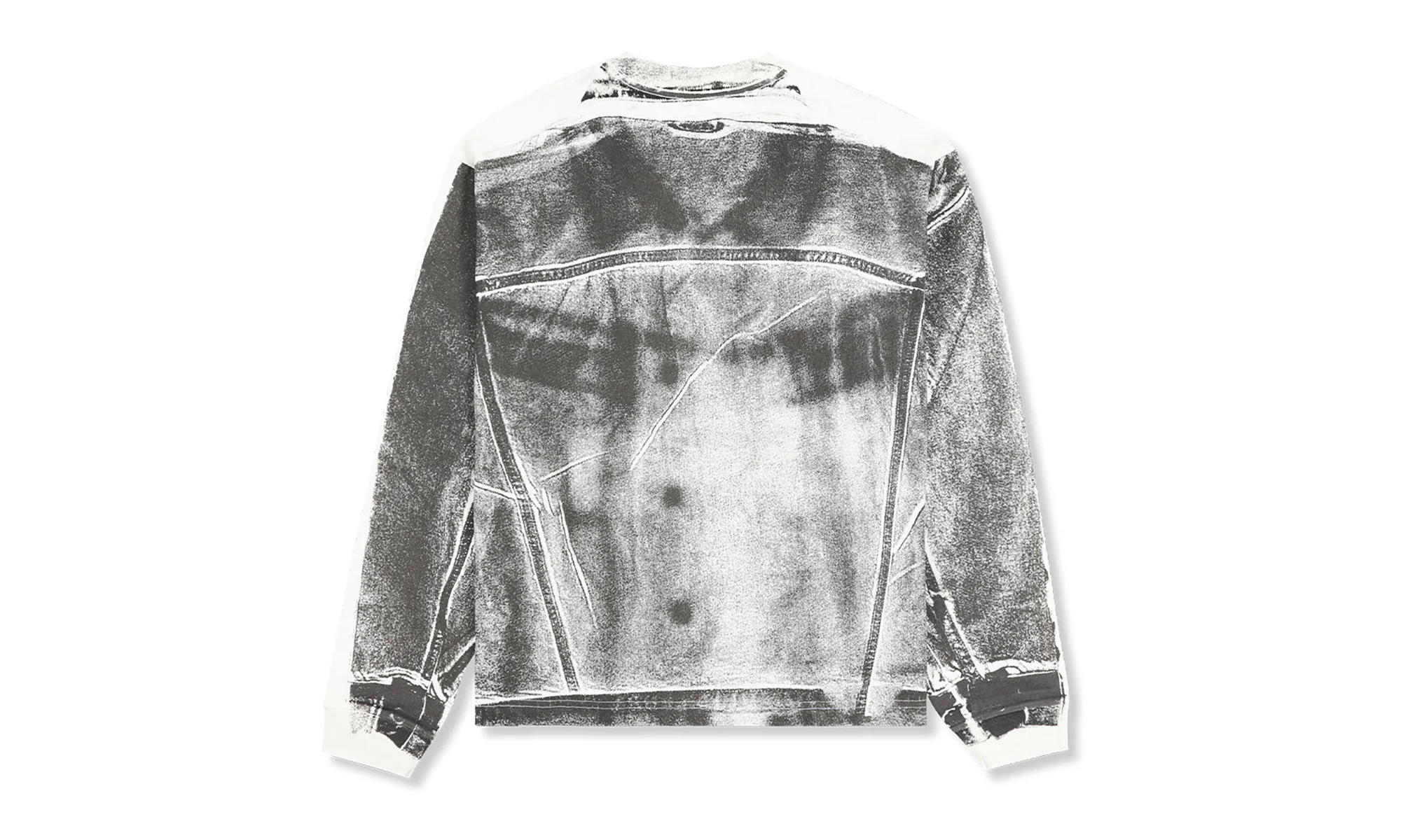 Trucker Heavyweight LS Tee "Bone" P25W043-BN - Image 2