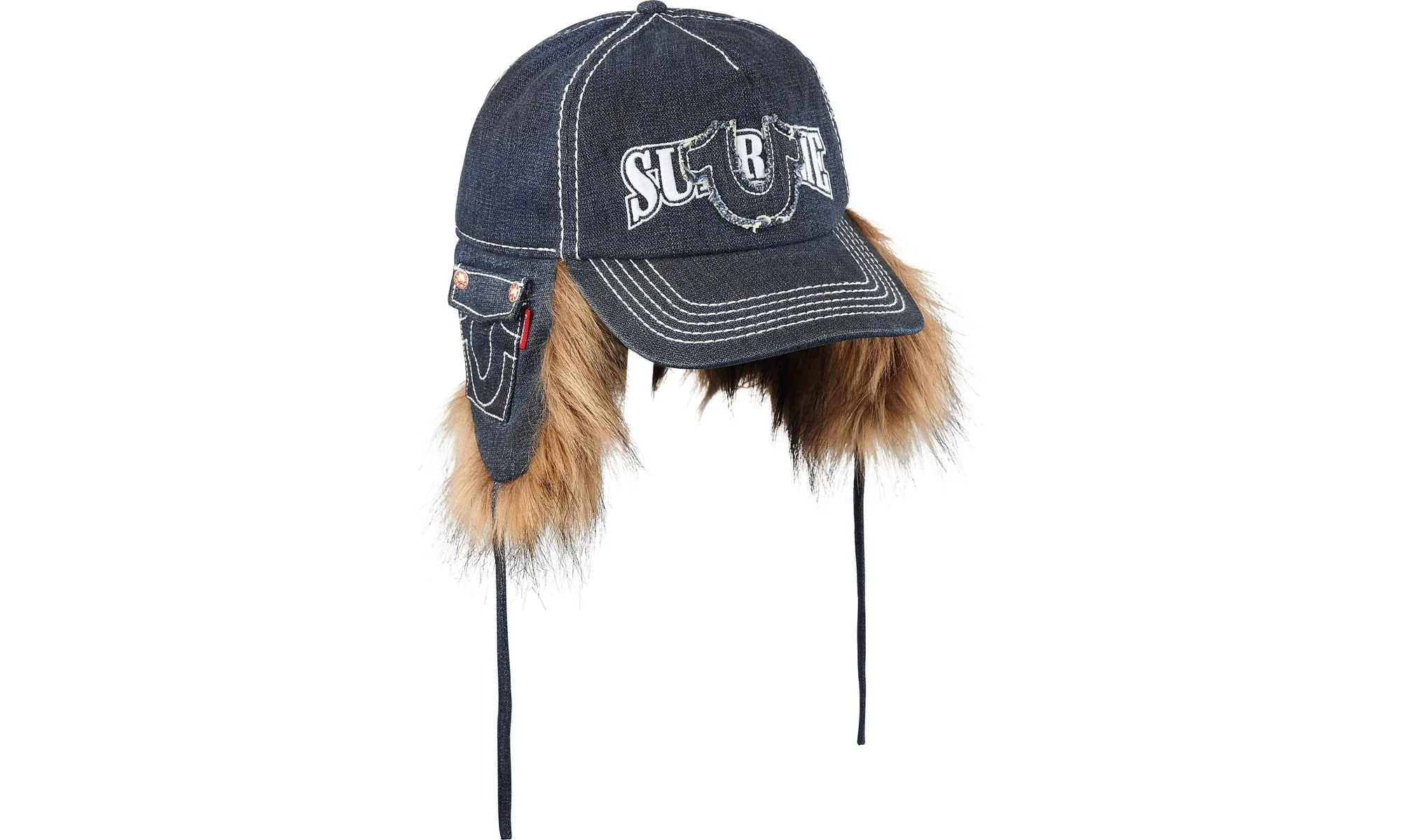 True Religion® Earflap 5-Panel "FW25 - Dirty Indigo" SU26788 - Image 2