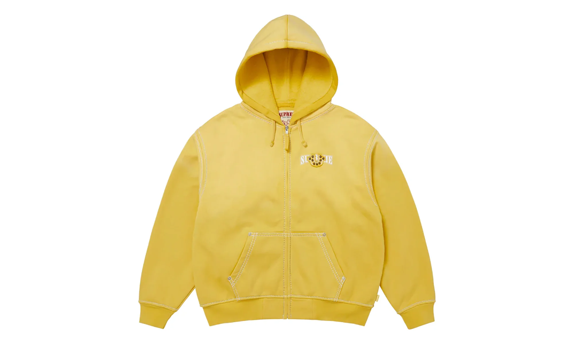 True Religion® Zip Up Hooded Sweatshirt "FW25 - yellow" SU26476