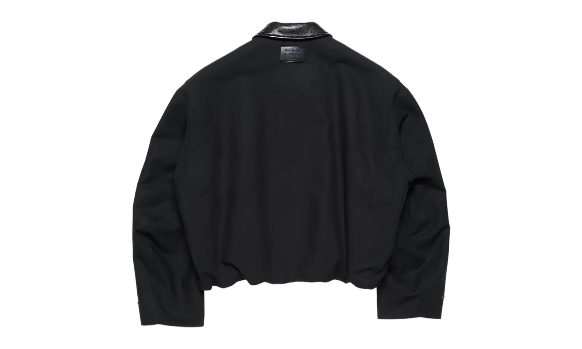 Twill Bomber Jacket "Black" B90857 900 - Image 2