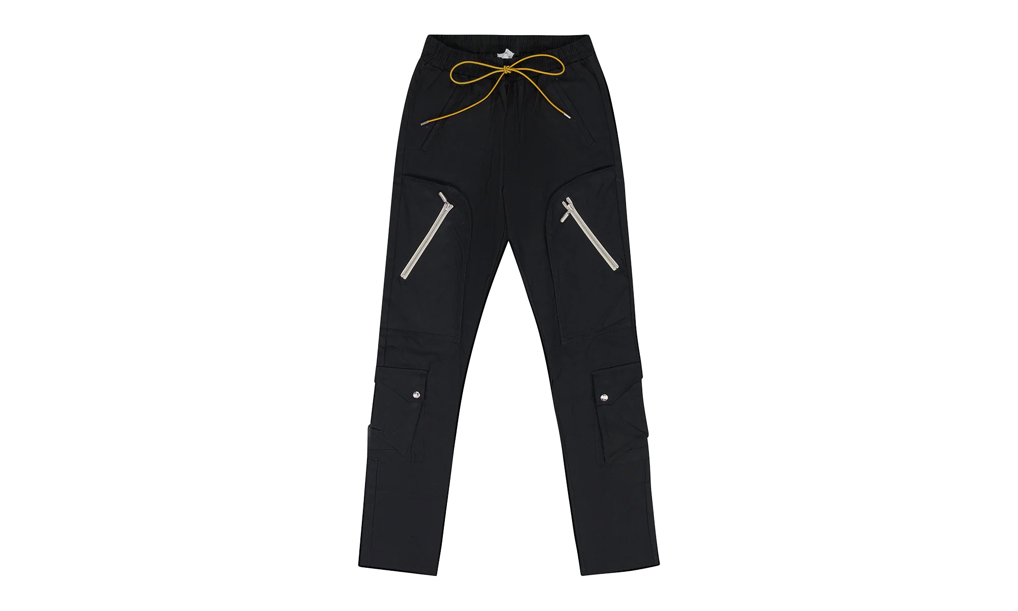TWILL TAPE CARGO PANTS "BLACK" RHU07MS20064 BLK