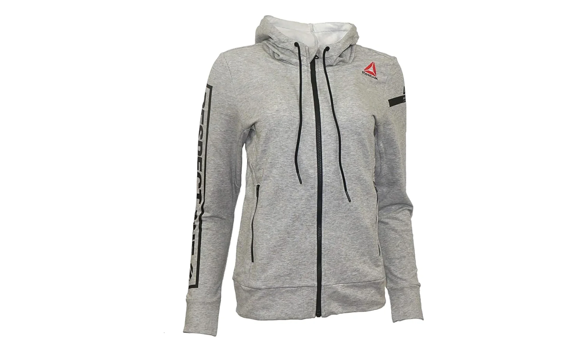 UFC Fan Full Zip Hoodie WMNS "Mid Grey Heather" AP6839