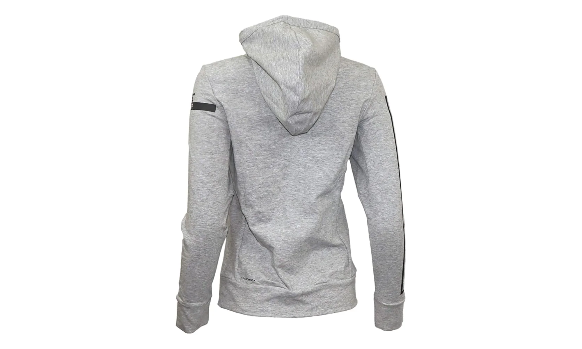 UFC Fan Full Zip Hoodie WMNS "Mid Grey Heather" AP6839 - Image 2