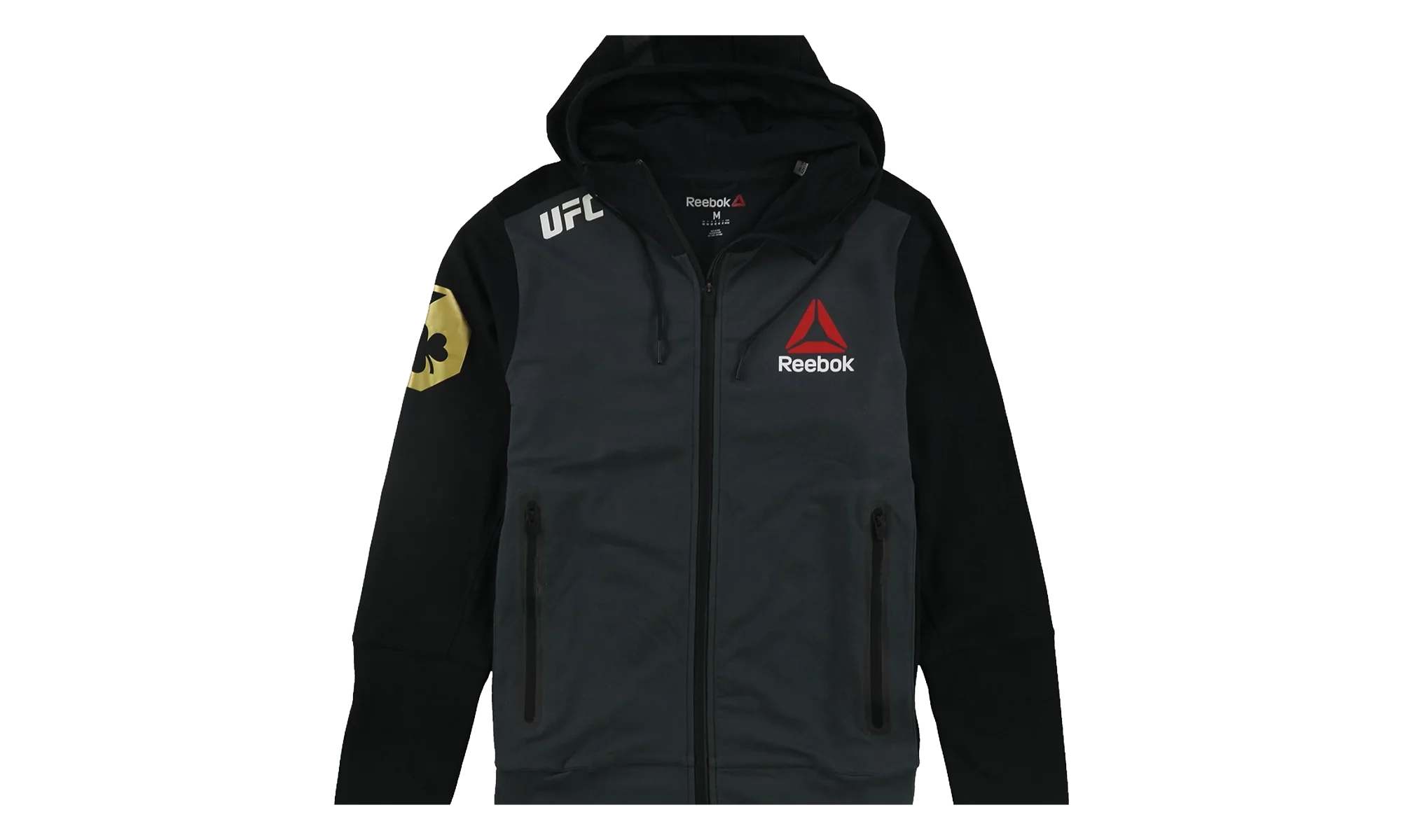 UFC FK Champ Walkout Hoodie WMNS "Black / Gravel" AZ9093