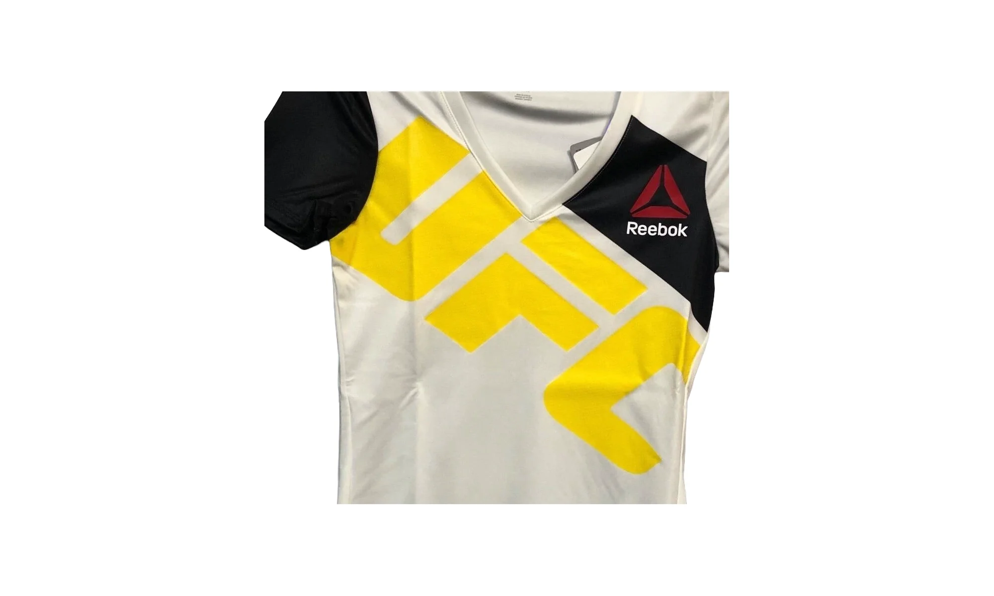 UFC Jersey WMNS "White / Yellow" AJ0780 - Image 2