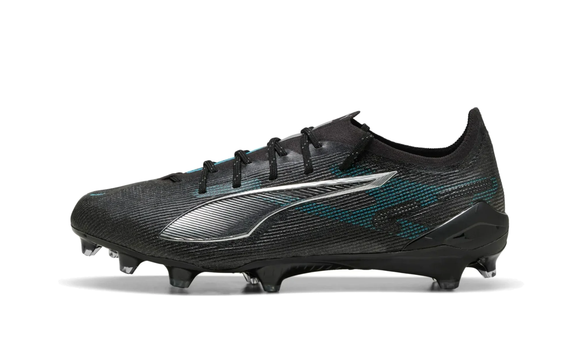 ULTRA 5 ULTIMATE FG "PUMA Black / PUMA Silver / Bright Aqua" 108159 02