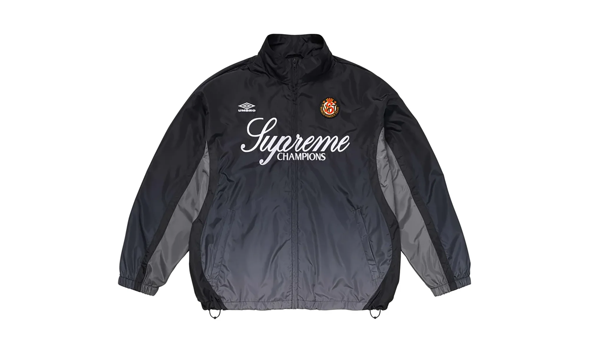 Umbro® Gradient Track Jacket "FW25 - Black" SU26206