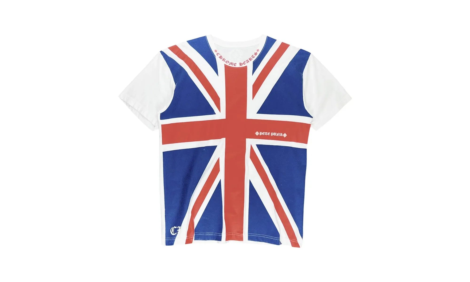 Union Jack SS Tee "White" CHRM0615