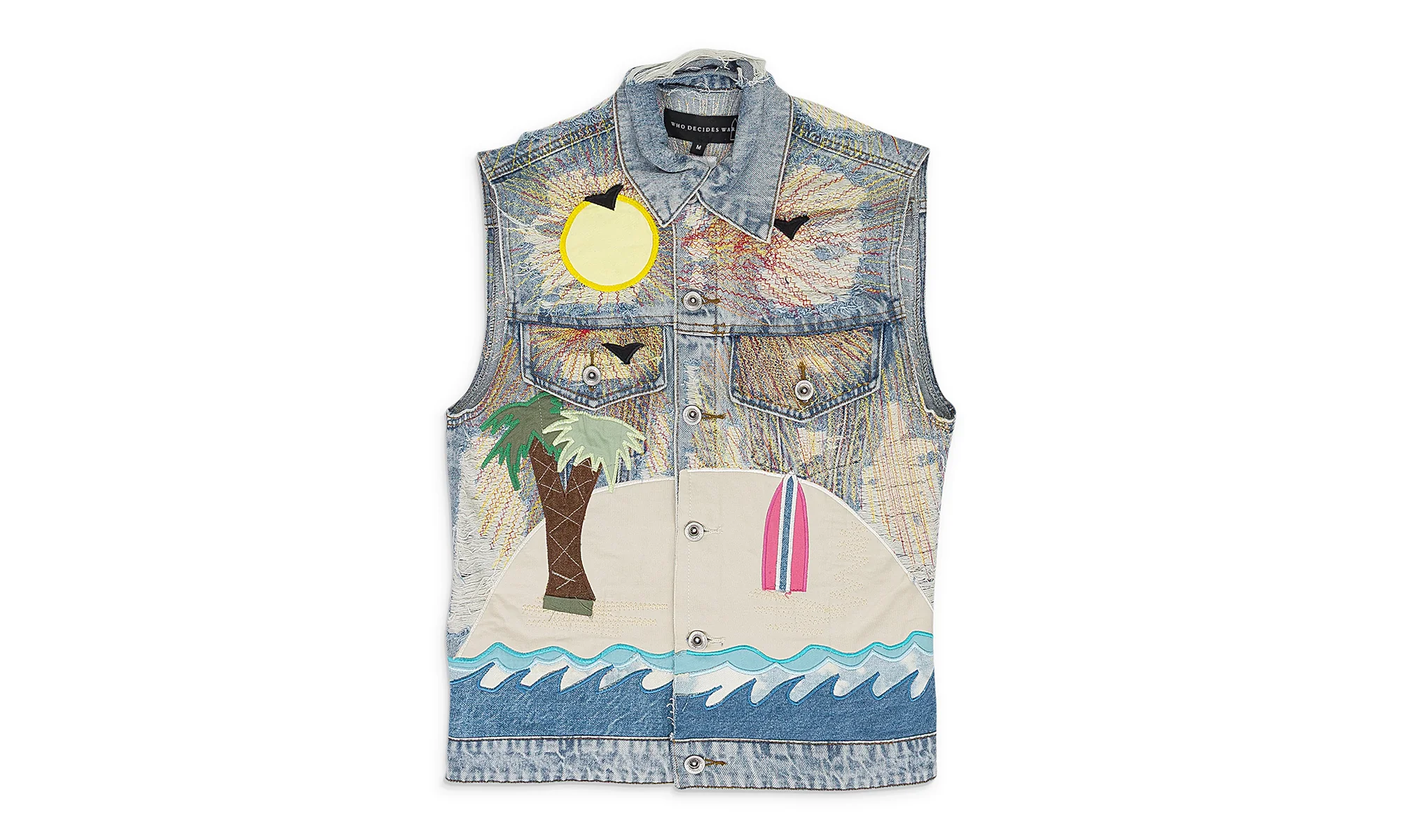 USA SEABOARD VEST "PALE - MULTICOLOR" 11300850030