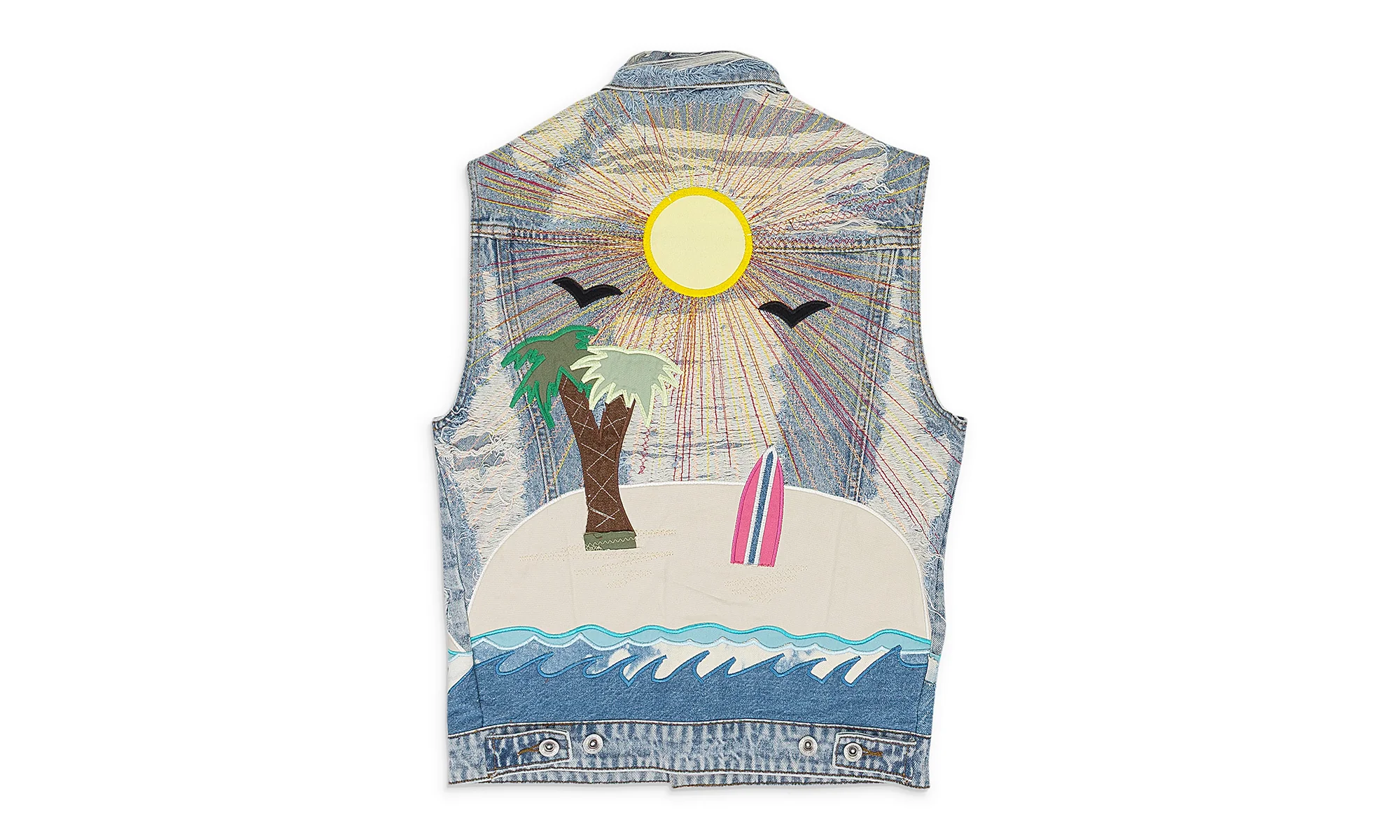 USA SEABOARD VEST "PALE - MULTICOLOR" 11300850030 - Image 2