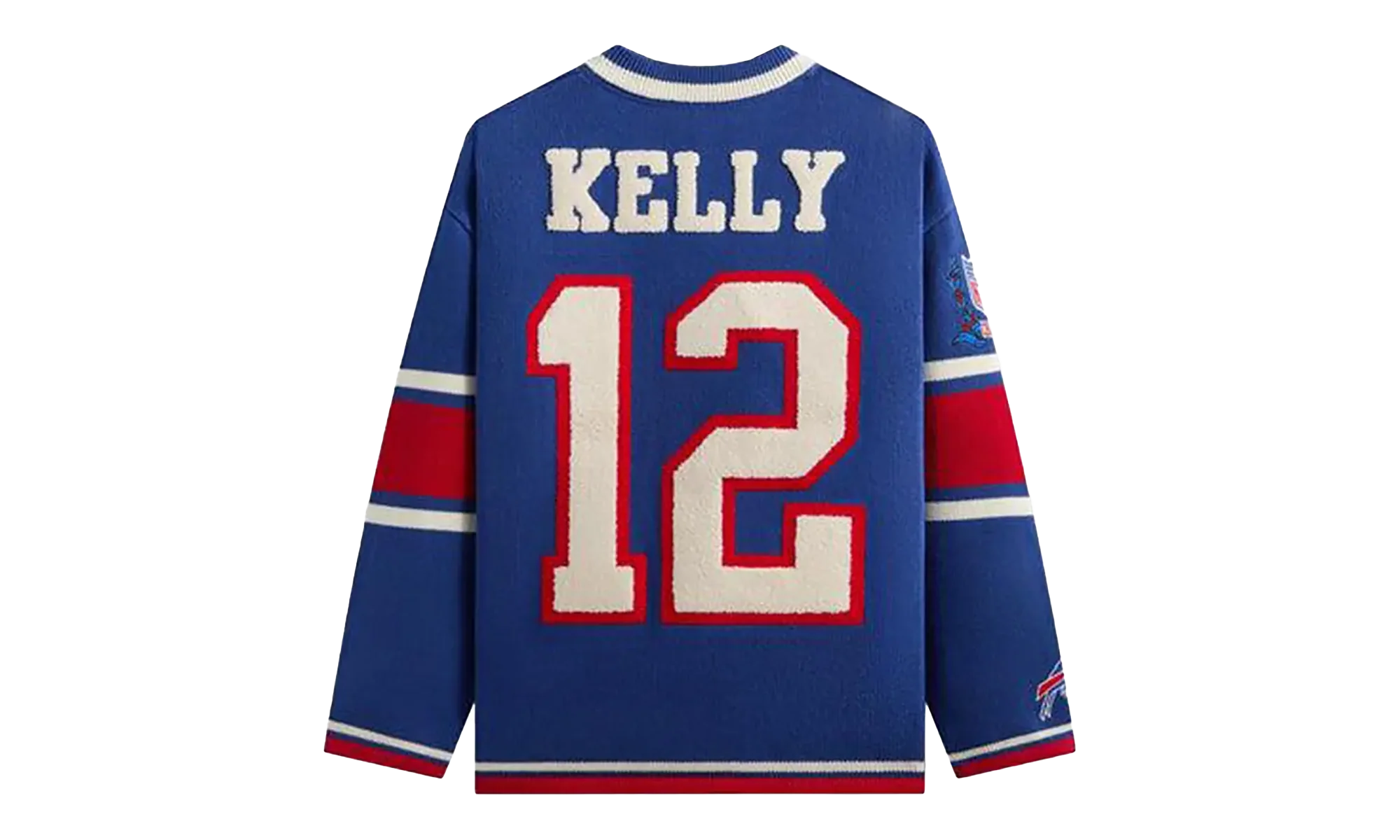 V-Neck Beau Knit Sweater "NFL Buffalo Bills" KHM034065 412 - Image 2