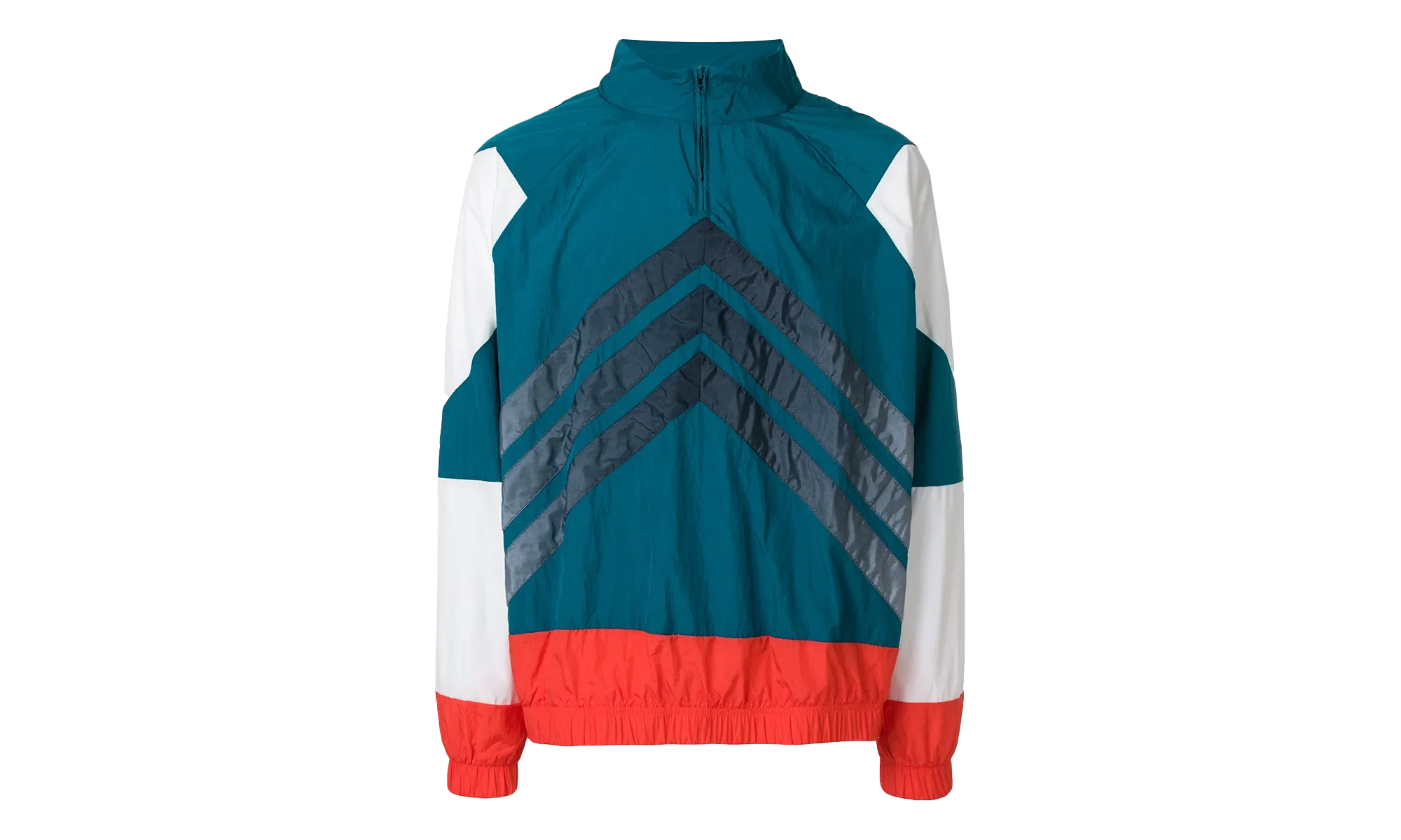 V Stripe Windbreaker "Blue / Hi Res Red" CE4816