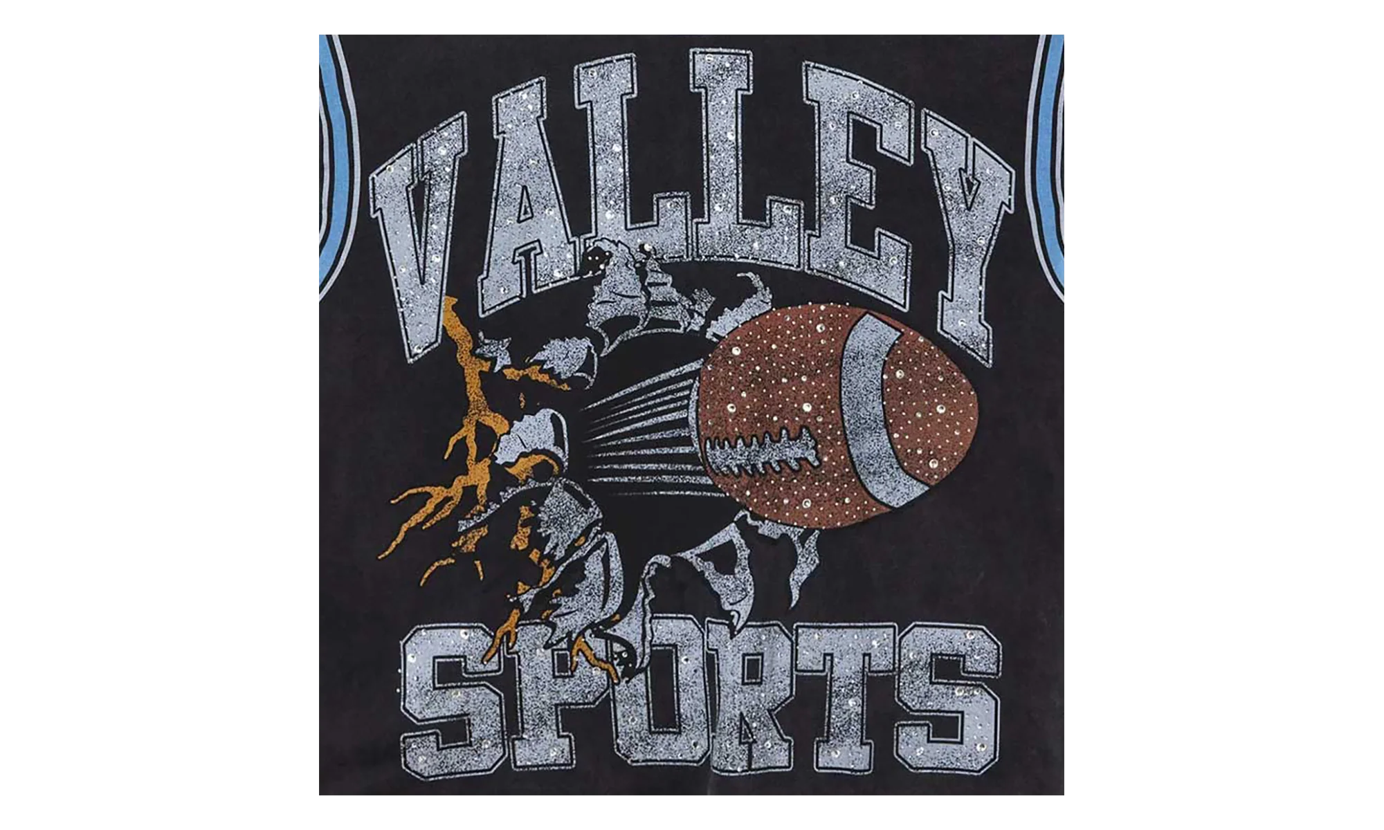 Vale Forever Classic Bling Tee "Black" VAL42 - Image 2