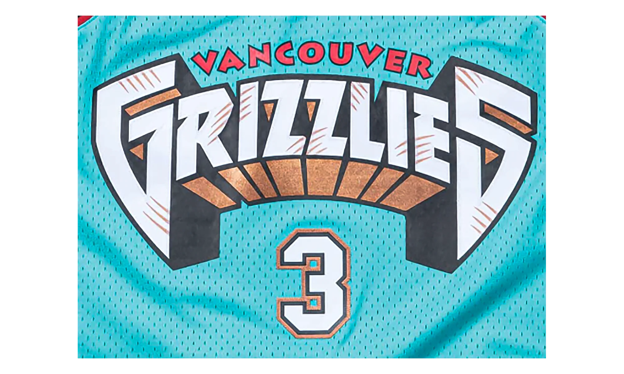 Vancouver Grizzlies Shareef Abdur Rahim Swingman Jersey "1996 - 97 Road" 7F7C9AE3 - Image 2