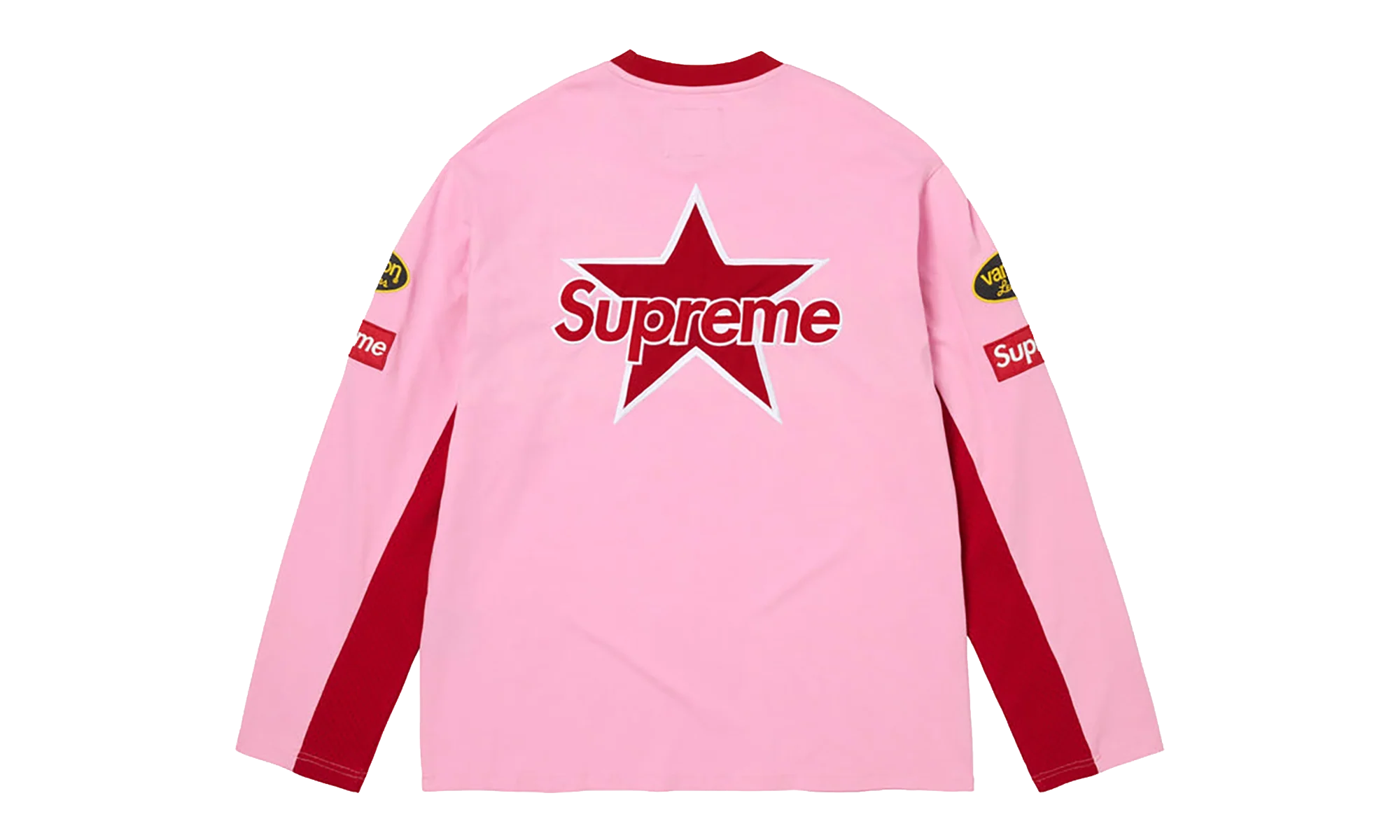 Vanson Leathers® L/S Top "SS26 - Pink" SU27019 - Image 2