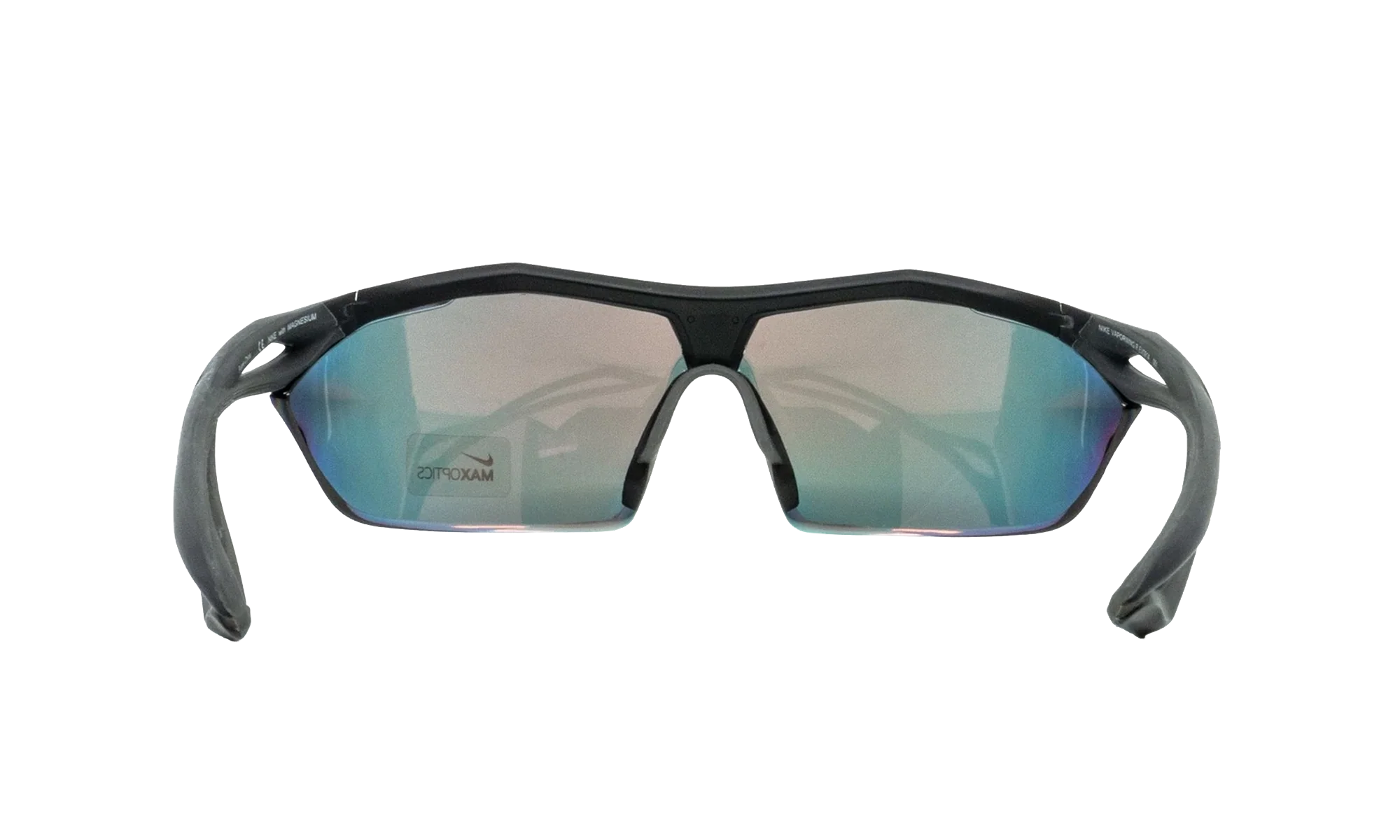 Vaporwing M Sunglasses "Matte Black / Speed Tint / Red Flash" EV0914 001 - Image 2