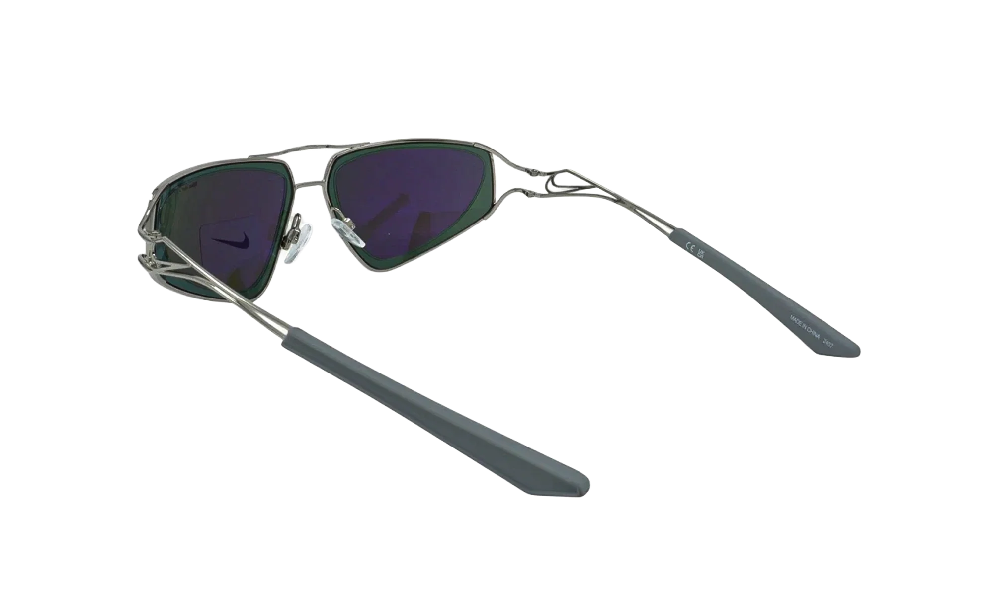 Veil Sunglasses "Silver / Green Mirror/ Infrared Mirror" EV24048 043 - Image 2