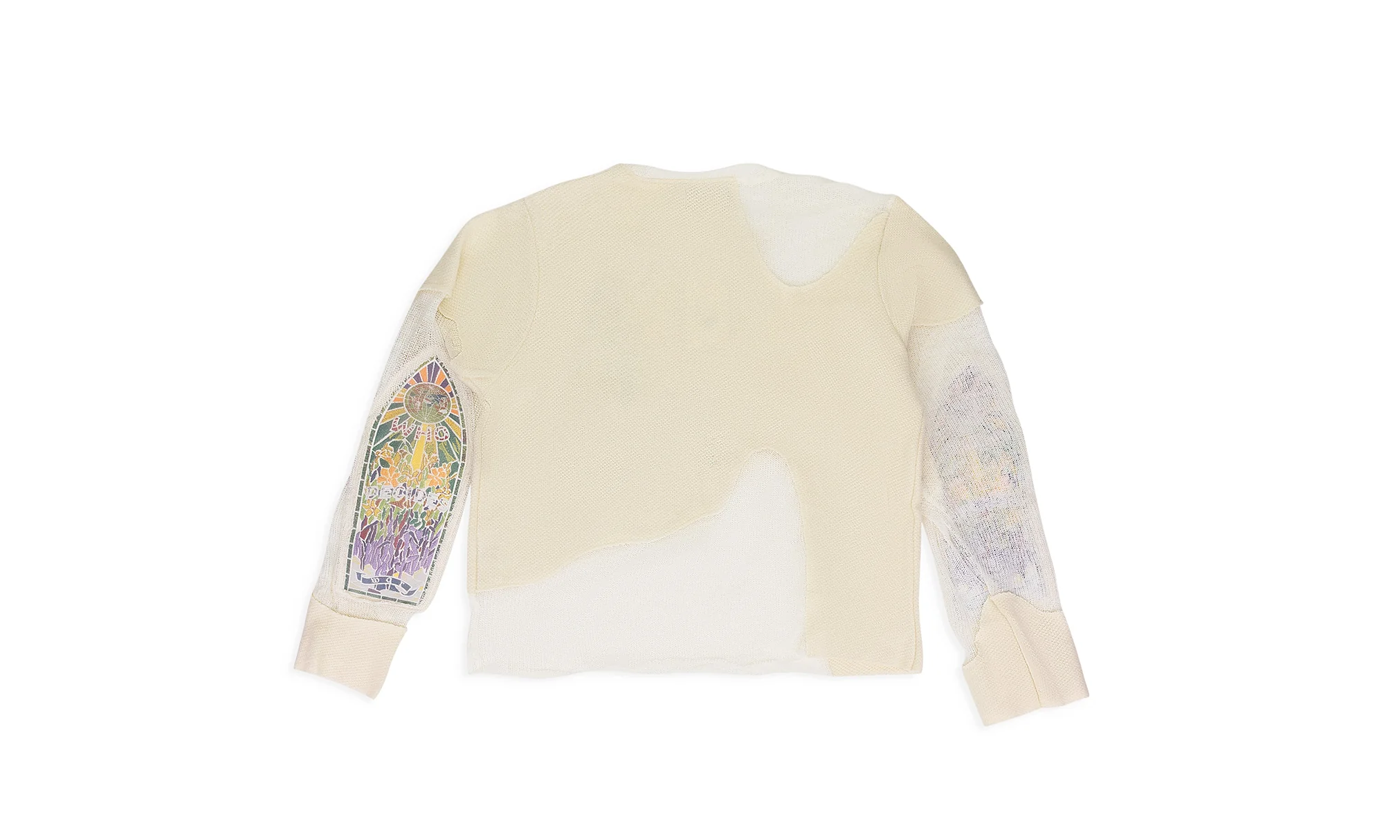 Veiled Collegiate Sweatshirt "White" 1112060001 - Image 2