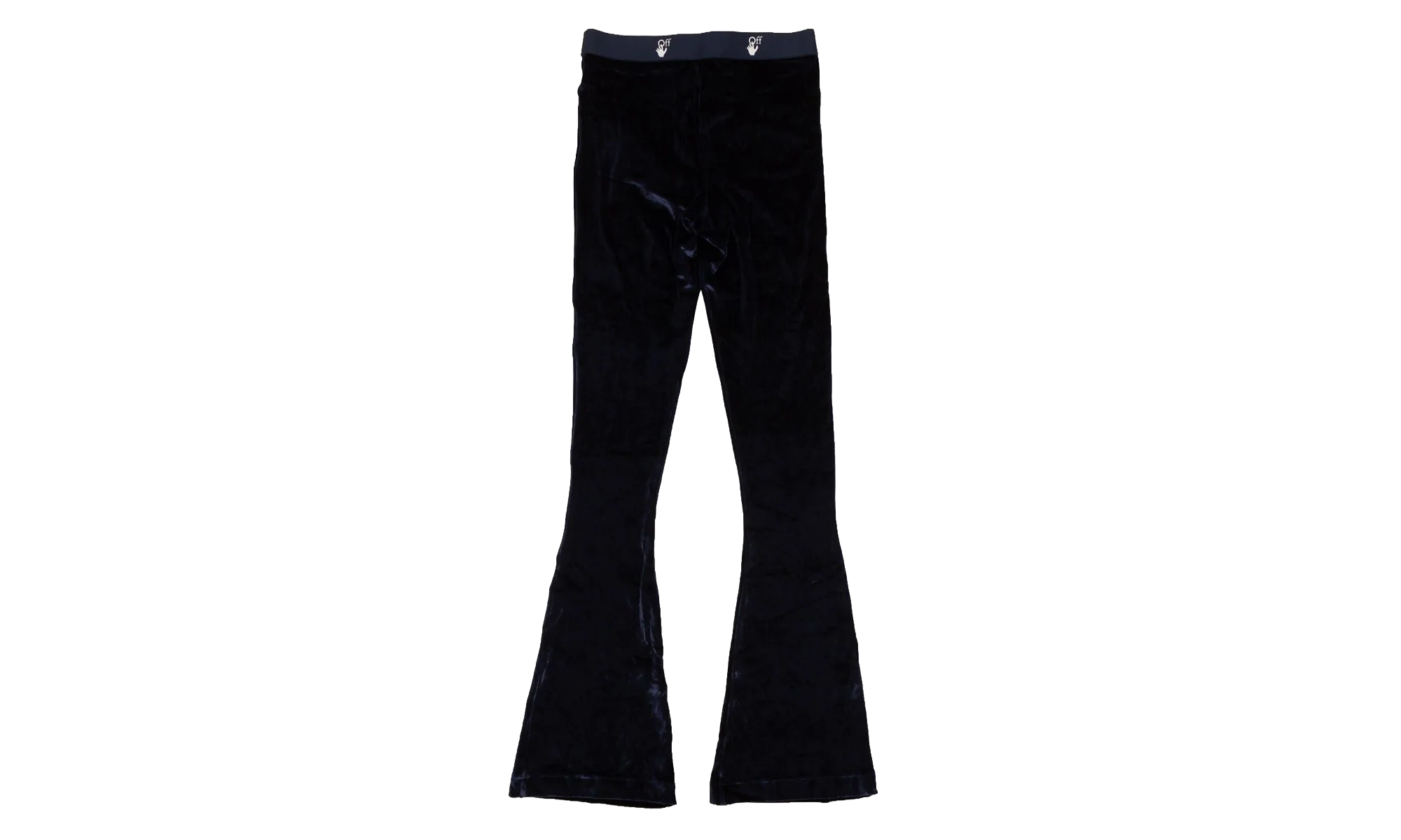 Velour Flared Leggings "Blue" 95 OFW 1801 - Image 2