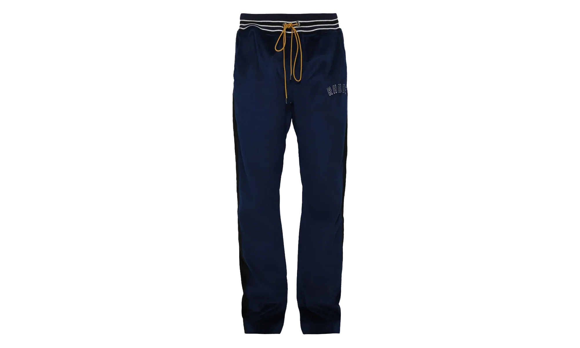 VELOUR TRACK PANTS "NAVY / BLACK /WHITE" RHFW25PA01041 3171