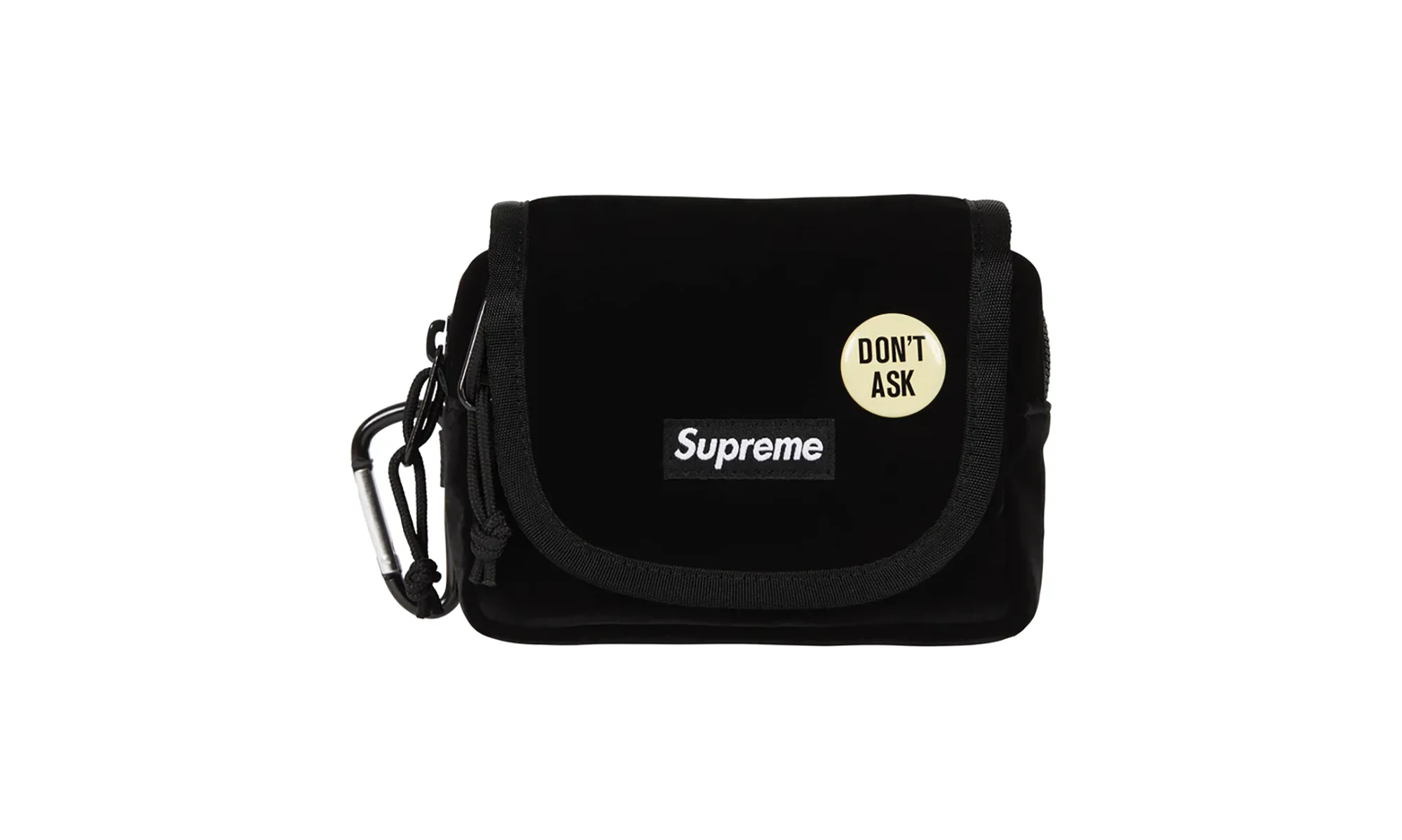 Velvet Mini Pouch "FW25 - Black" SU26587