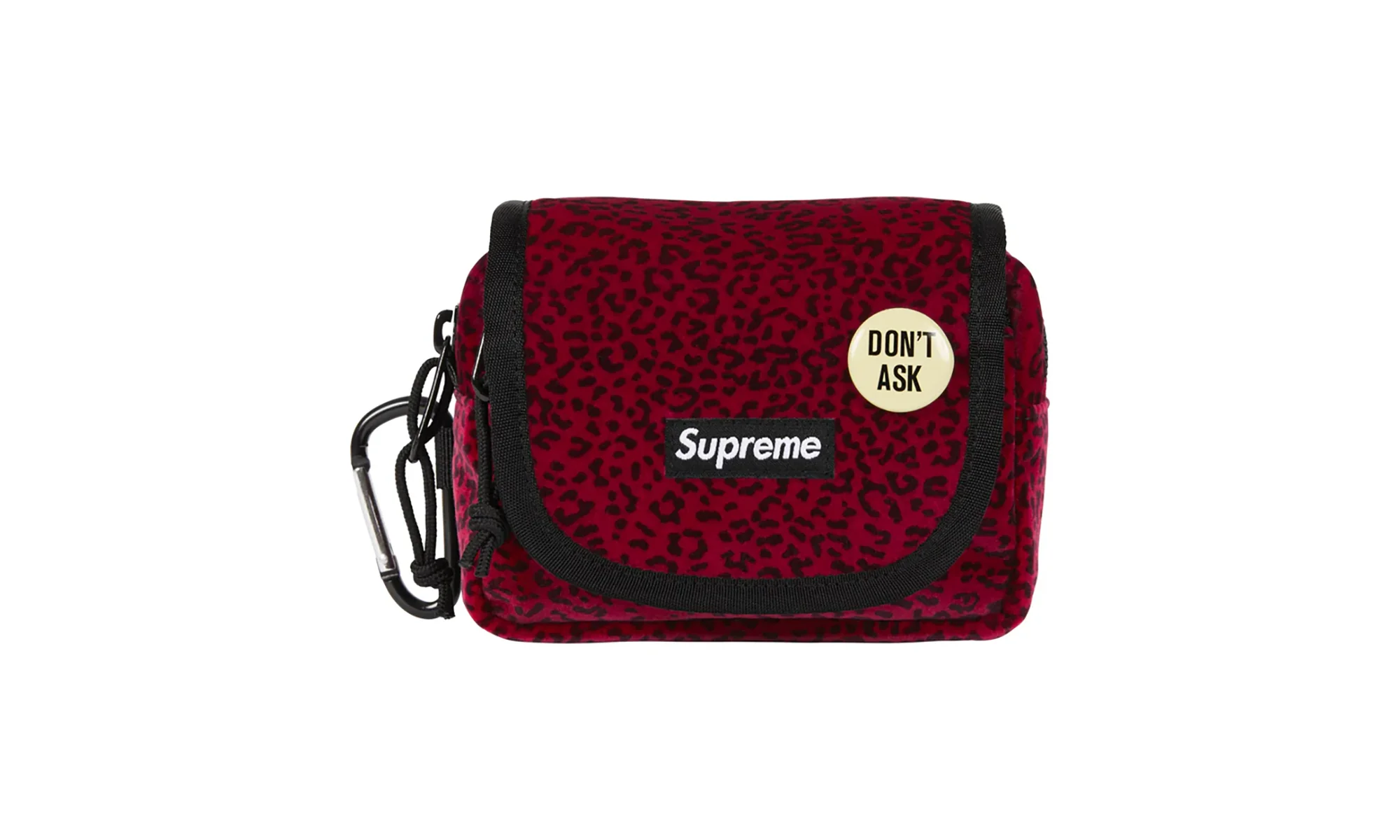 Velvet Mini Pouch "FW25 - Red Leopard" SU26585