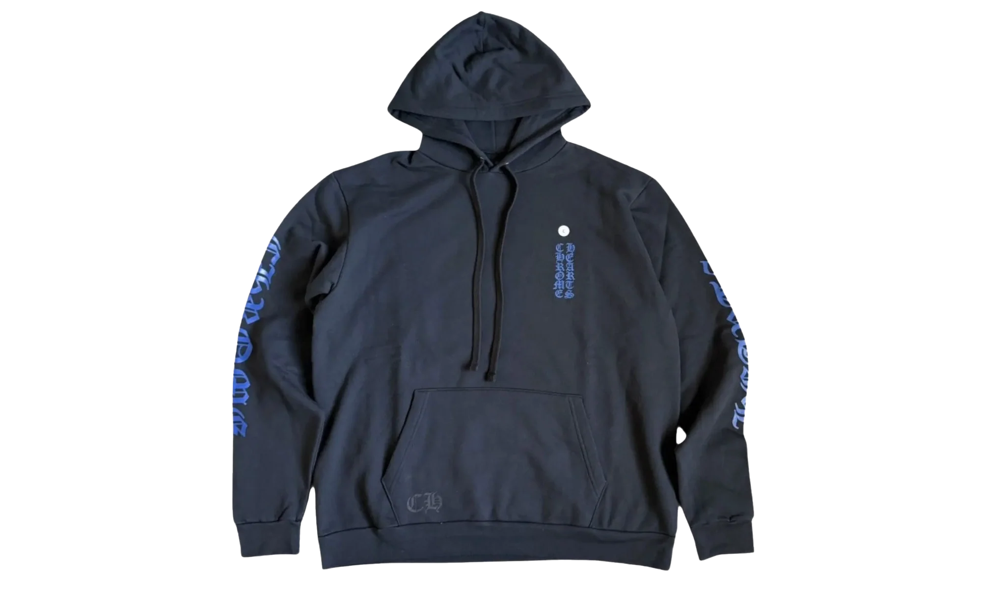 Vertical Logo Hoodie "Black/Blue" CHRM0506