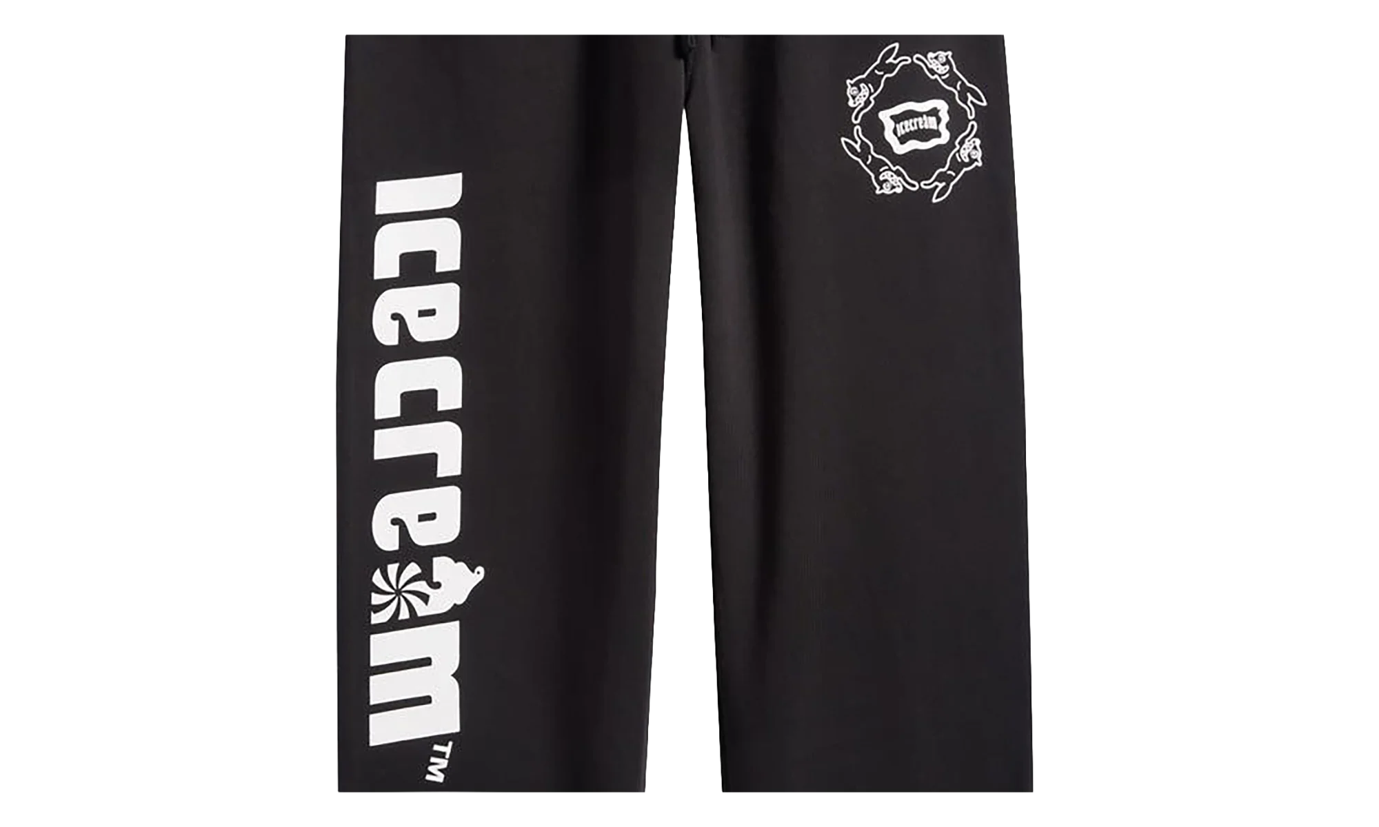 Vertical Sweatpants "Black" 451 8107 Black - Image 2