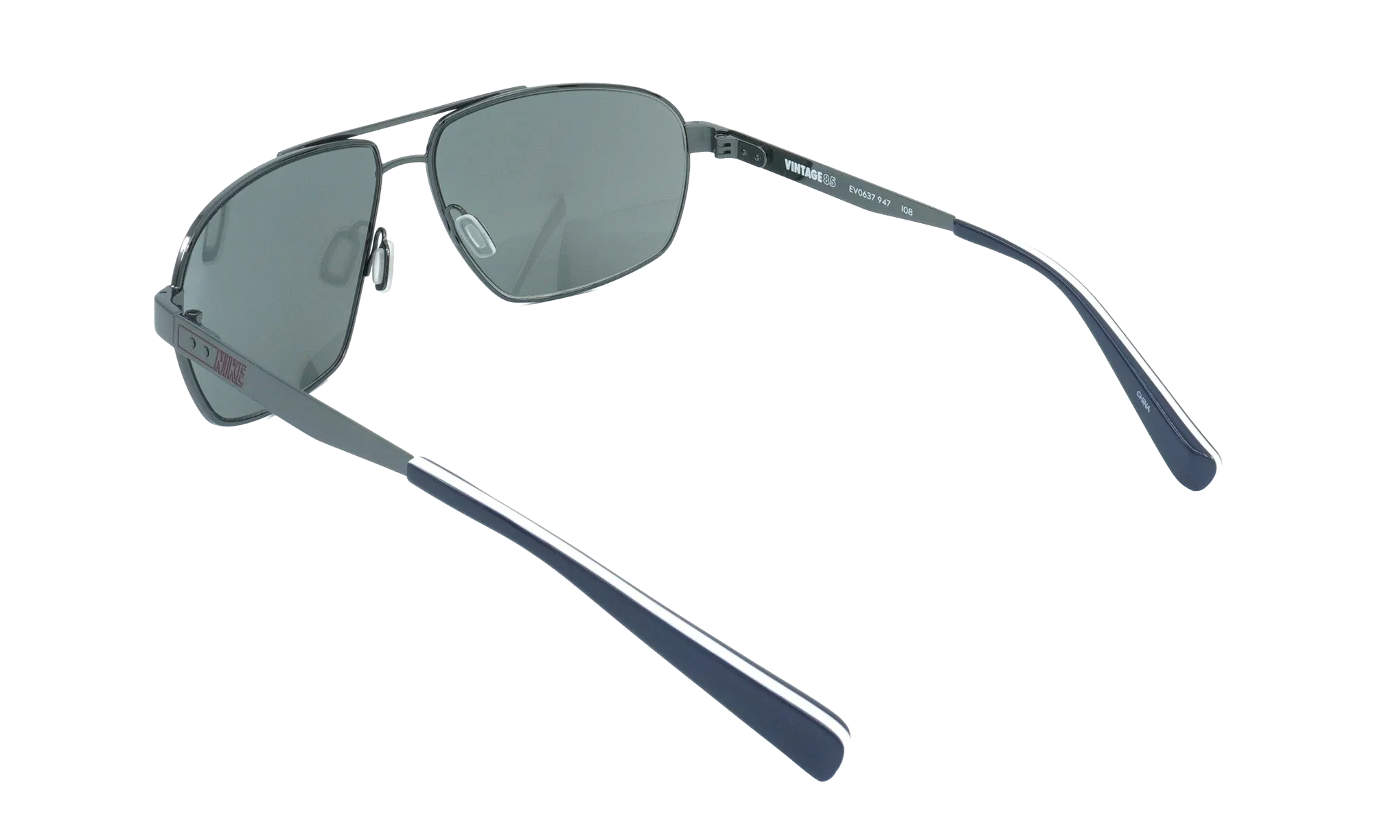 Vintage 85 Sunglasses "Gunmetal Grey / Grey / Blue Mirror" EV0637 947 - Image 2