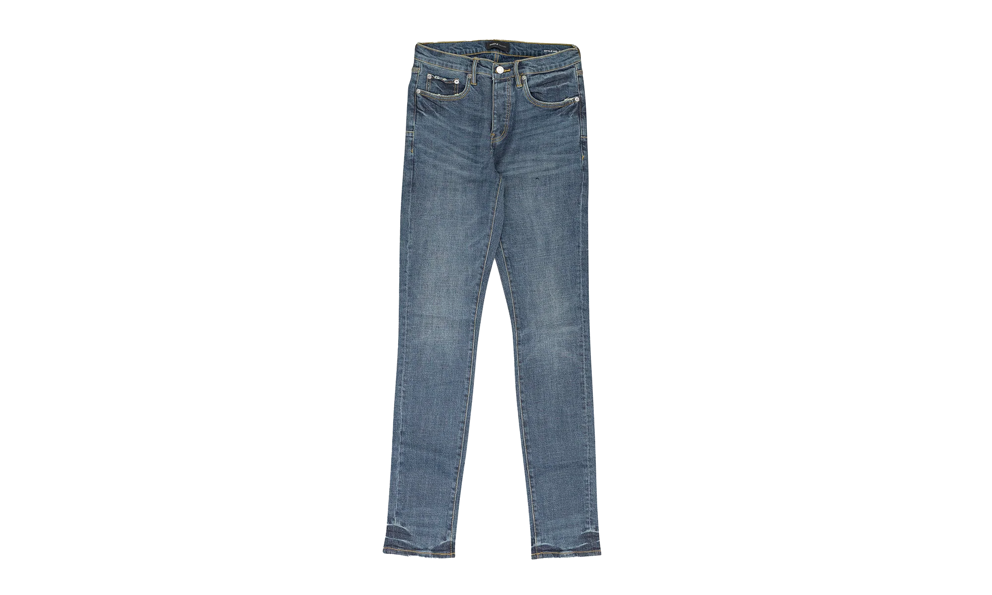 Vintage Coated Denim "Blue" P001 SGOW424