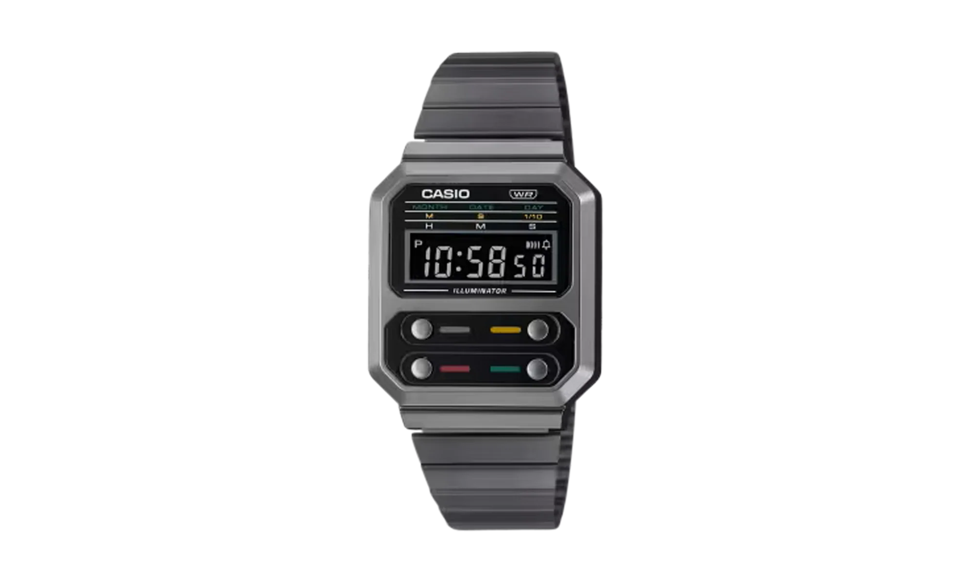 Vintage Digital Metal Black "A100 Series" A100WEGG 1AVT