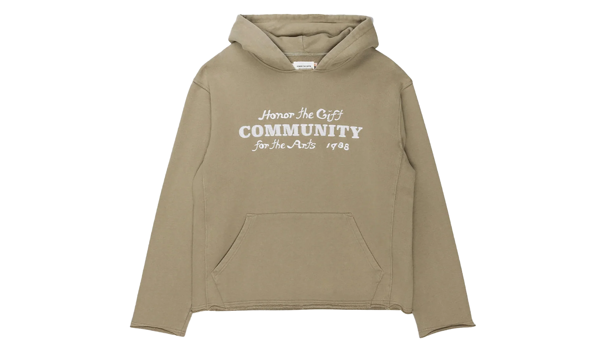 Vintage Pullover Hoodie "Beige" HTG250351