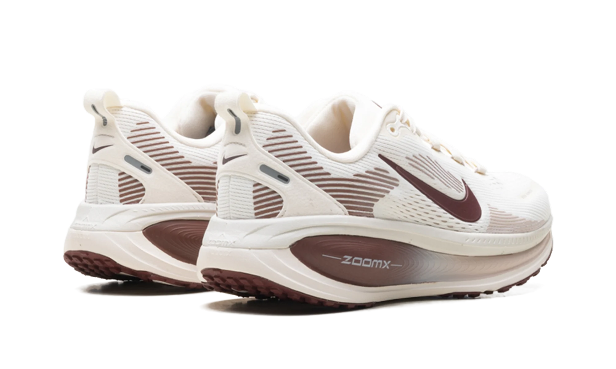 Vomero 18 WMNS "Pale Ivory Red Sepia Silt Red Dark Team Red" HM6804 108 - Image 3