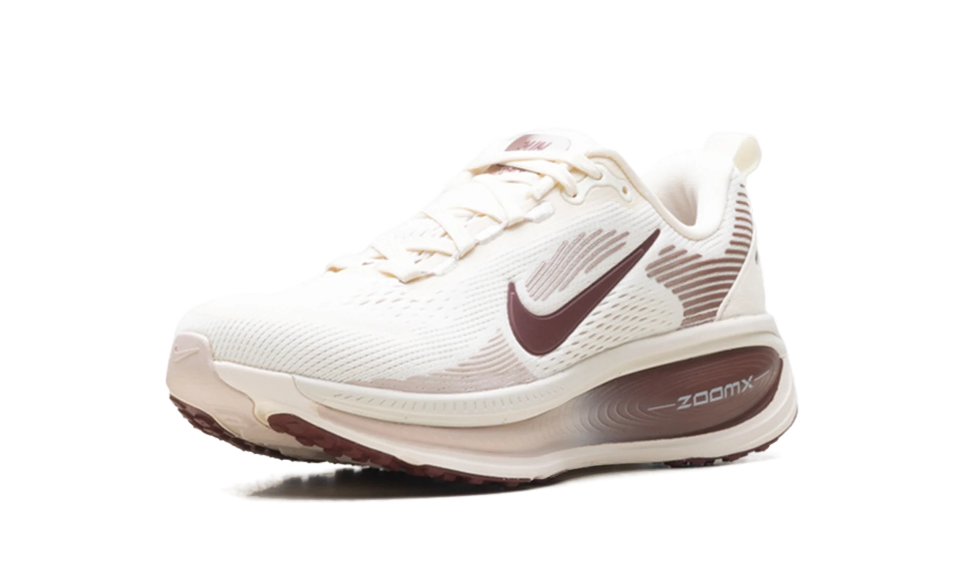 Vomero 18 WMNS "Pale Ivory Red Sepia Silt Red Dark Team Red" HM6804 108 - Image 4