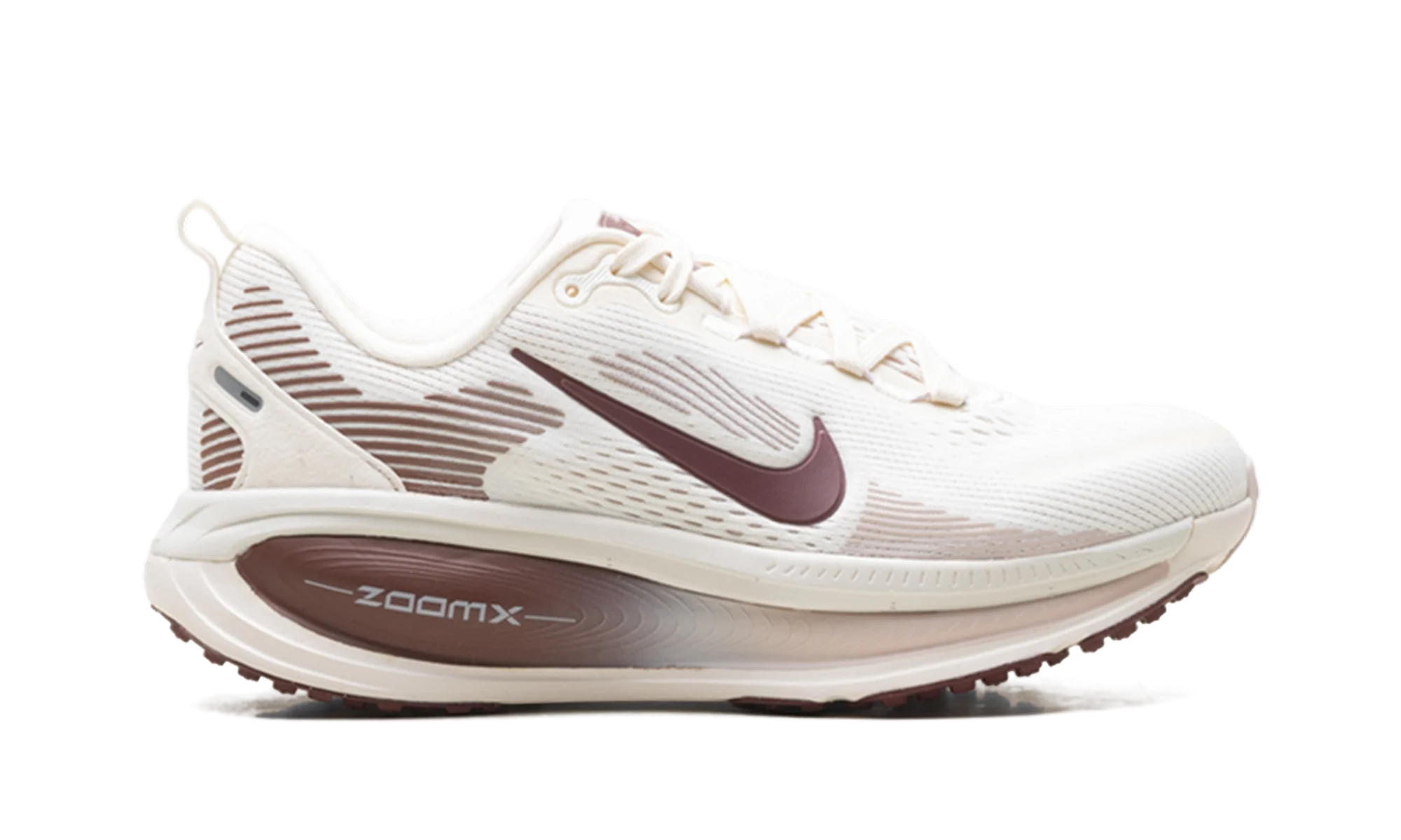 Vomero 18 WMNS "Pale Ivory Red Sepia Silt Red Dark Team Red" HM6804 108 - Image 6