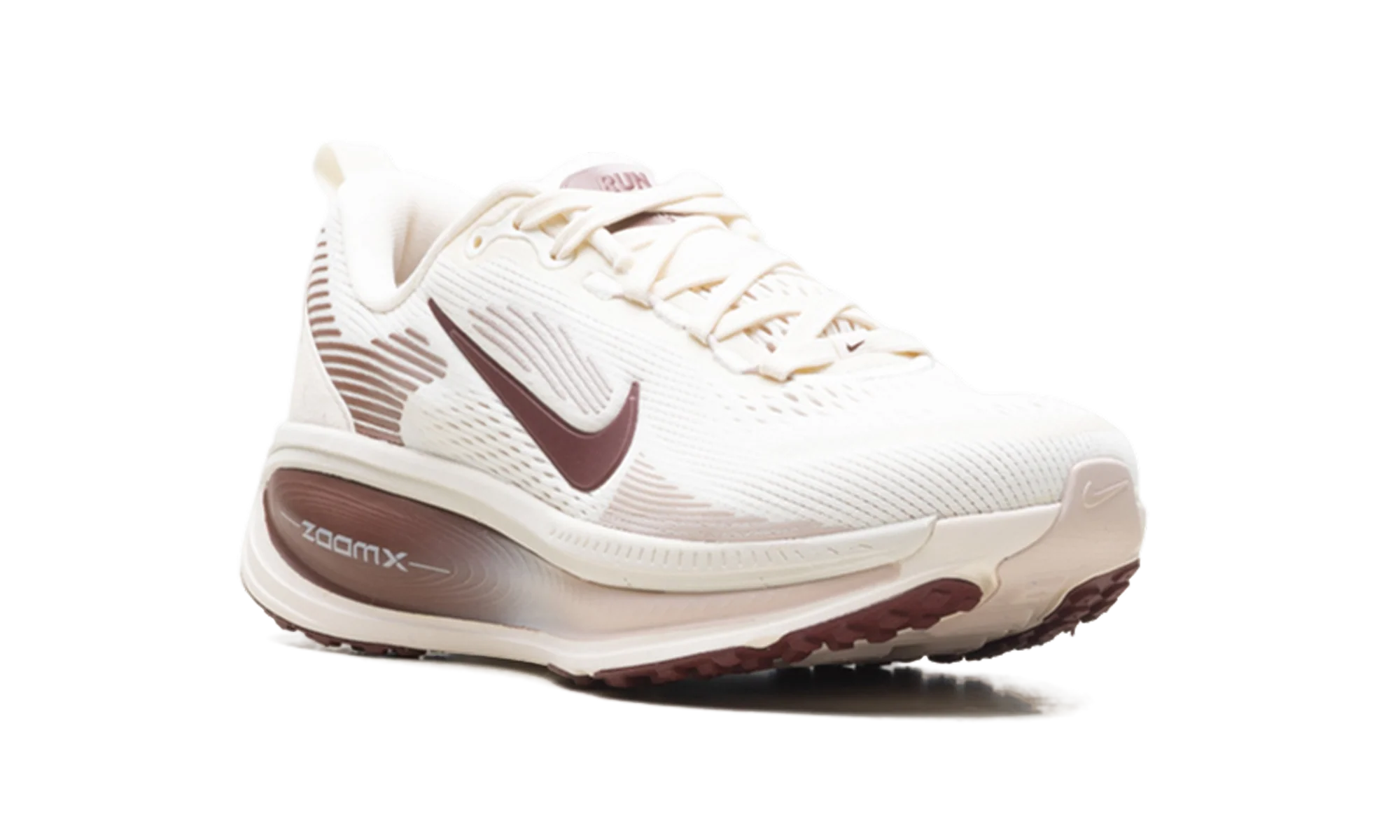 Vomero 18 WMNS "Pale Ivory Red Sepia Silt Red Dark Team Red" HM6804 108 - Image 7